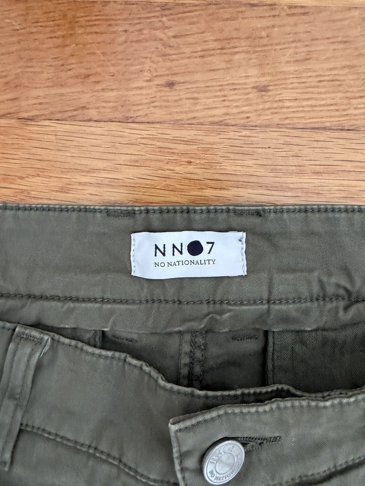 NN07 NN07 Marco 1400 Olive Chinos – Size 33x32 Size US 33 - 3 Thumbnail