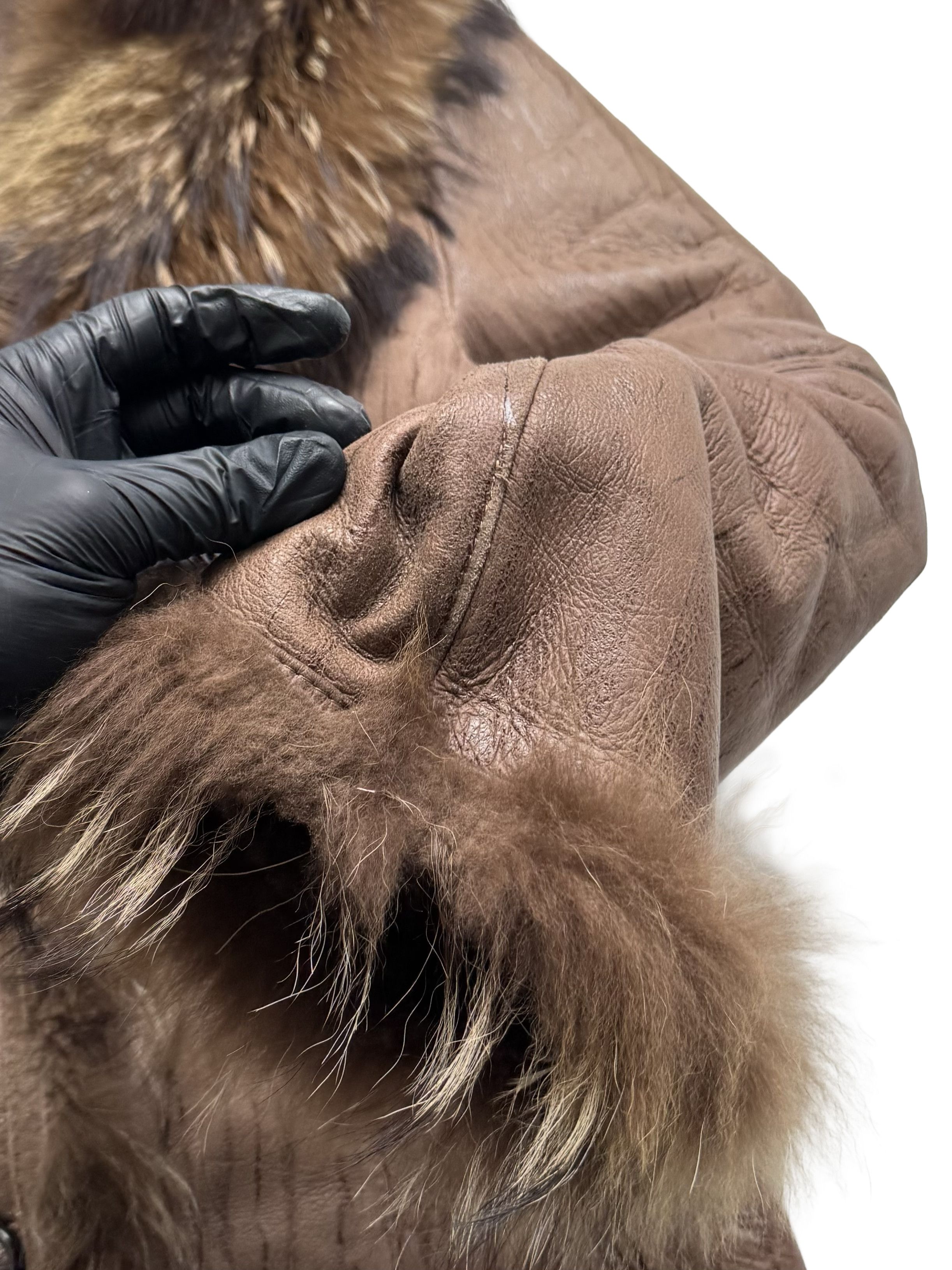 Vintage Vintage Real Lambskin Coat Size S / US 4 / IT 40 - 9 Thumbnail