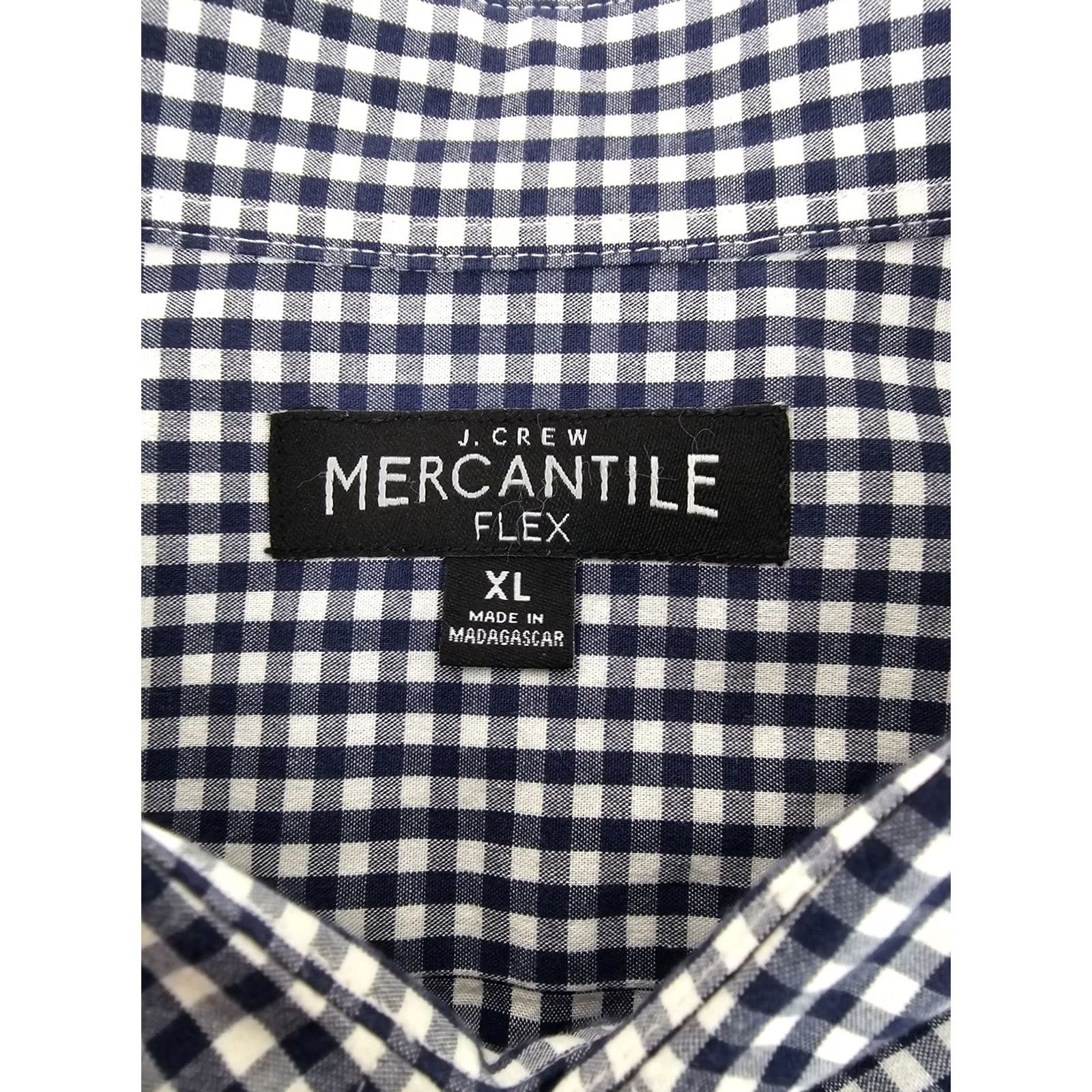 J.Crew J.CREW Mercantile Flex Gingham Check Shirts – Men’s XL – Green & Blue – Lot of 2 Shirt (Button-Up) Size US XL / EU 56 / 4 - 4 Thumbnail