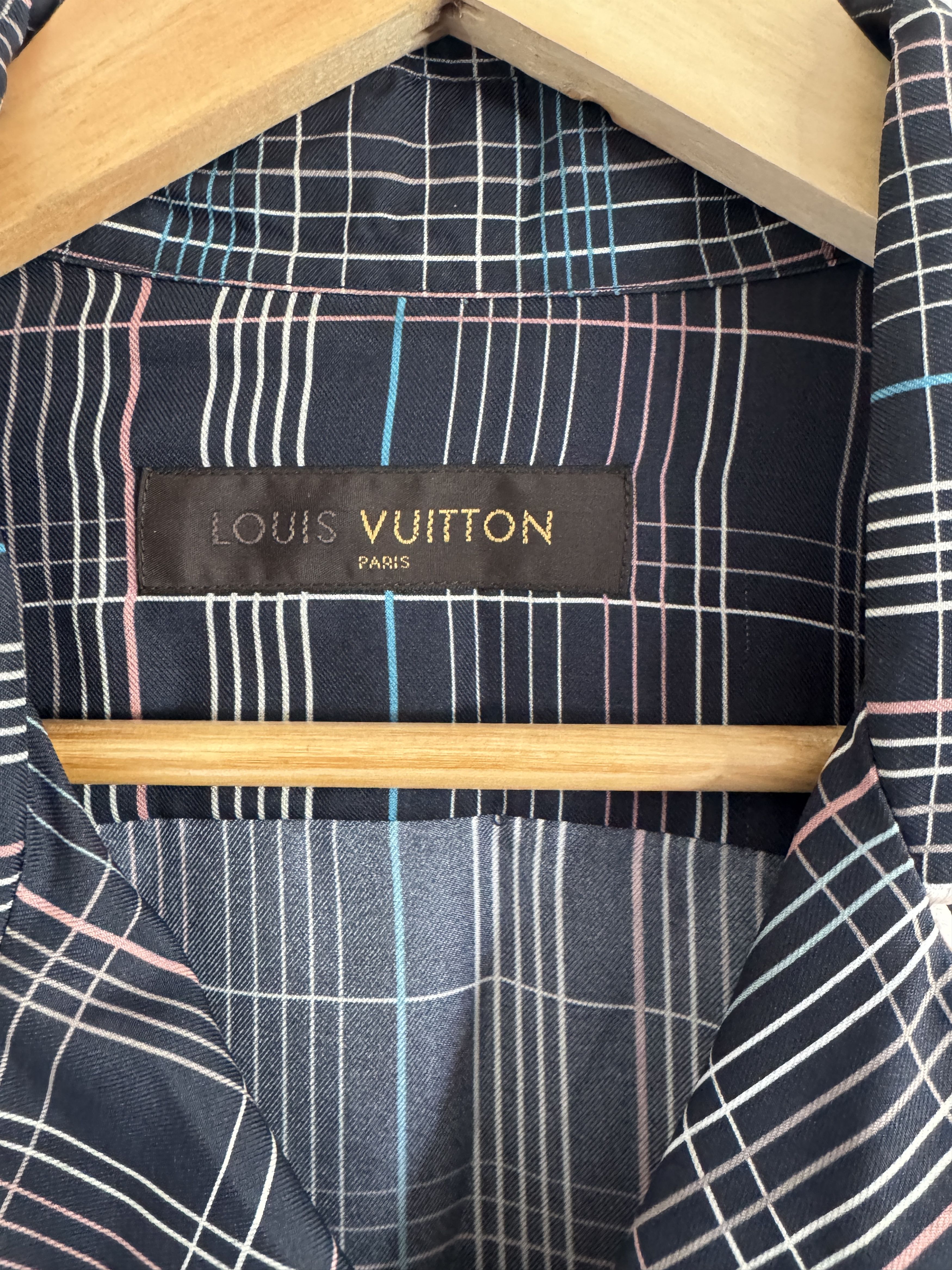 Louis Vuitton Prêt-à-Partir Silk Pyjama Shirt Size US L / EU 52-54 / 3 - 6 Thumbnail