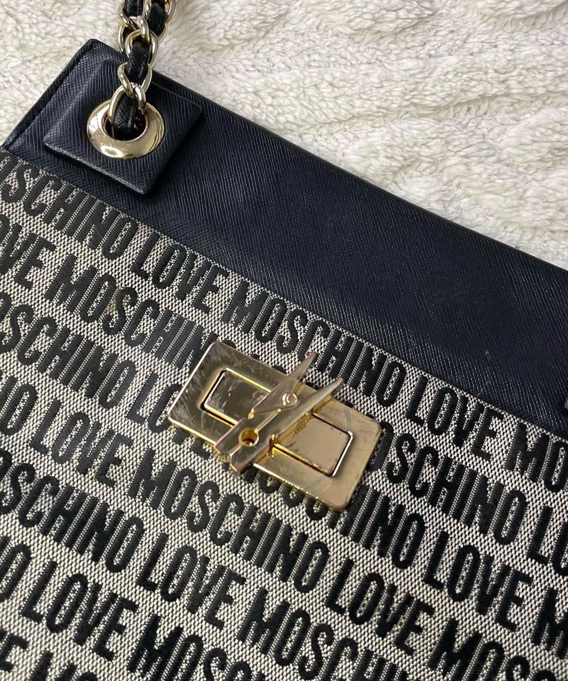 Love Moschino × Moschino × Vintage Bag monogram love moschino vintage Size ONE SIZE - 3 Thumbnail