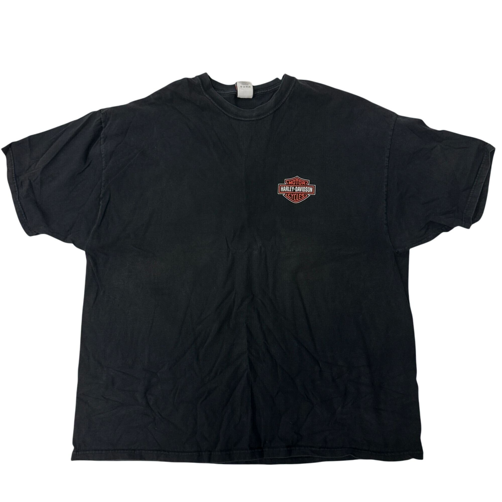 Harley Davidson H-D Historic CHUNKY RIVER CONFEDERATE SOLDIER Biker Shirt 3X Size US XXL / EU 58 / 5 - 2 Thumbnail