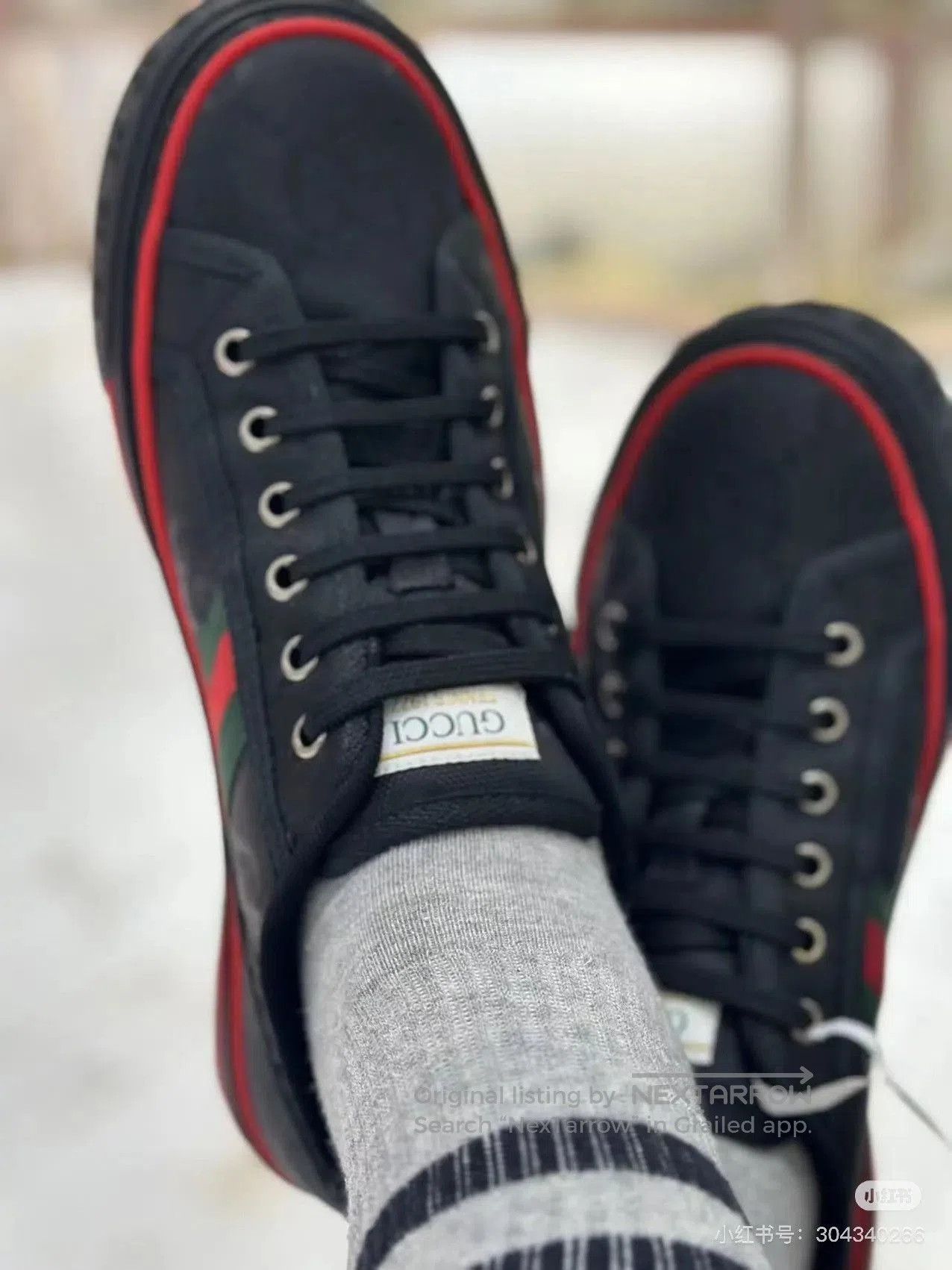 Gucci Gucci 1977 Canvas Sneakers. Size US 5.5 / IT 35.5 - 4 Thumbnail