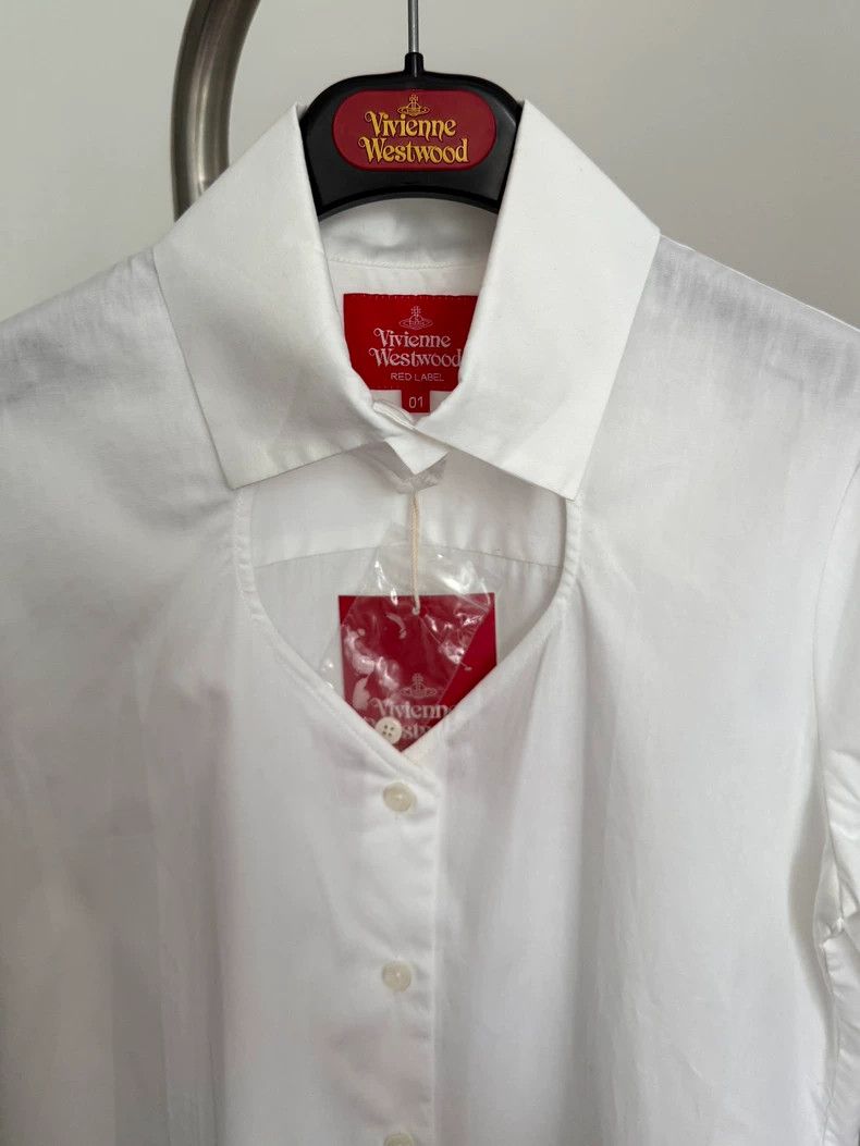 Other Vivienne Westwood Love hollow collar short sleeve shirt T- Size S / US 4 / IT 40 - 3 Thumbnail