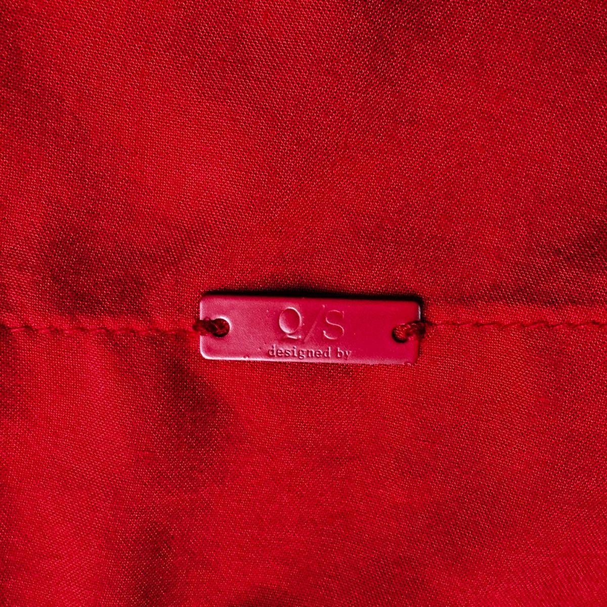 Other Q/S Red Modal Blouse Size M / US 6-8 / IT 42-44 - 4 Thumbnail