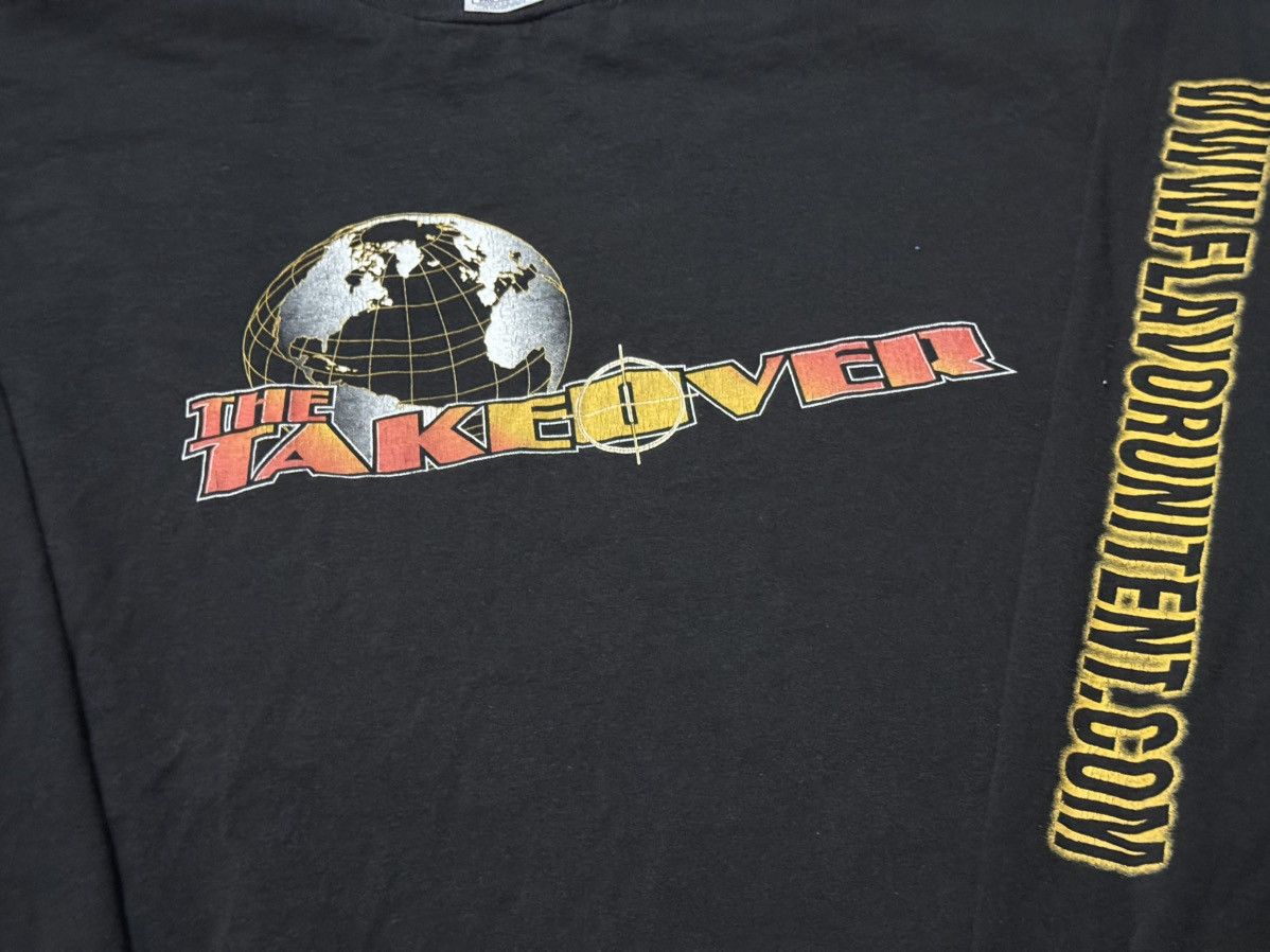 Vintage VINTAGE 00s FLAVOR UNIT THE TAKEOVER QUEEN LATIFAH RAP TEES Size US XL / EU 56 / 4 - 3 Thumbnail