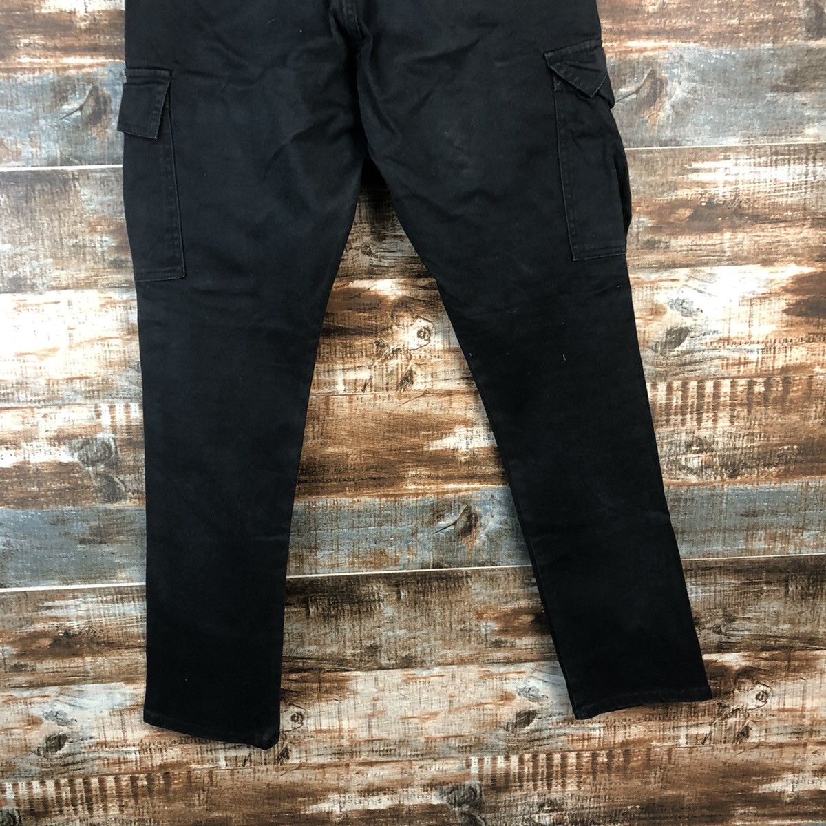 Japanese Brand DL Zip Five Dark Blue Cargo Multipocket Pants #C701 Size US 30 / EU 46 - 15 Thumbnail