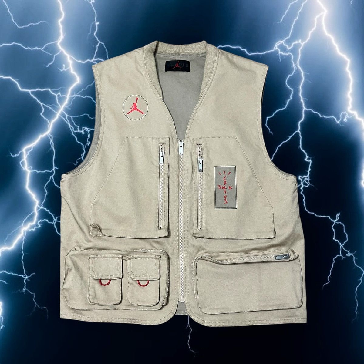 Air Jordan x Cactus Jack Utility Vest Travis Scott Cactus Jack