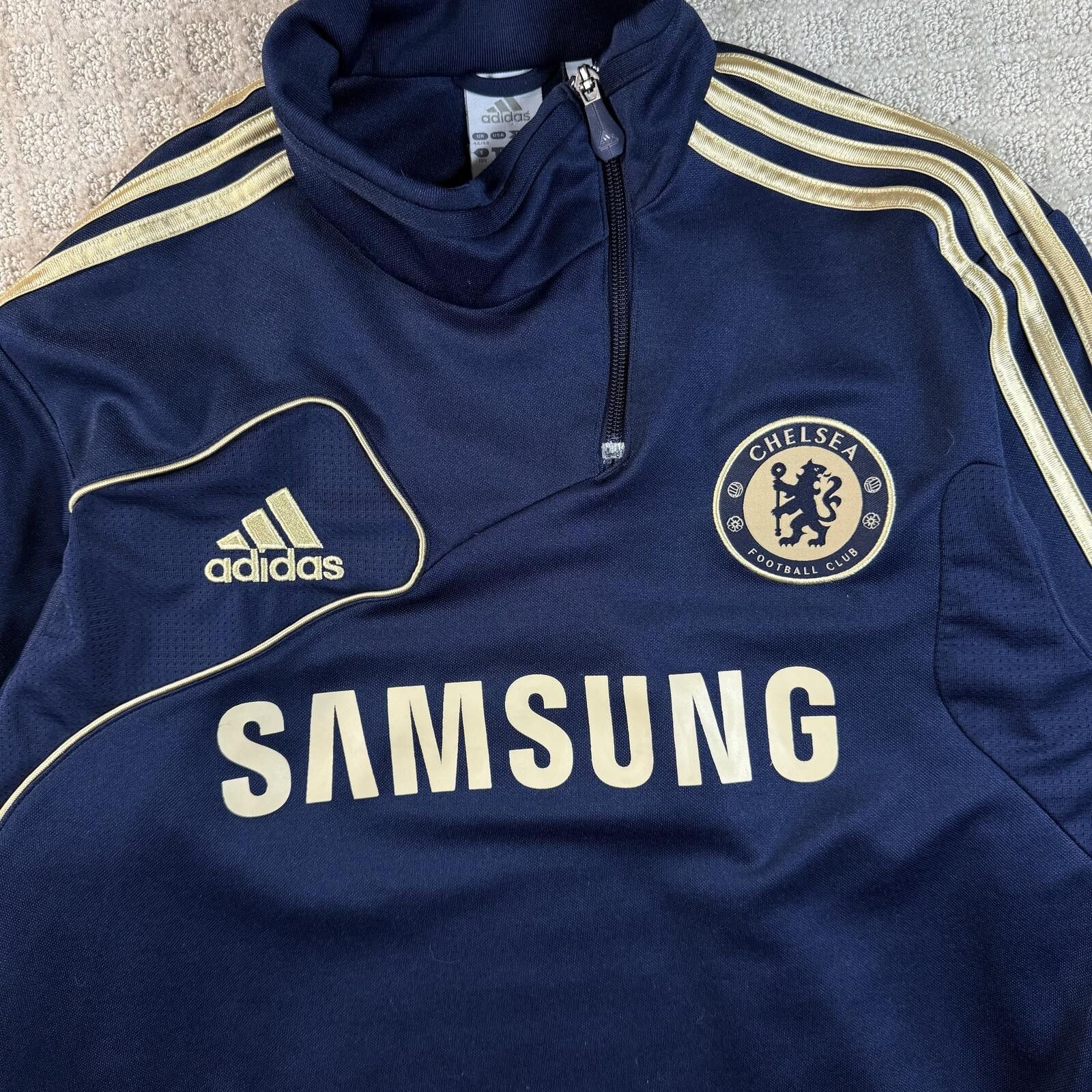Adidas Adidas Chelsea FC Samsung Track Jacket Large 2012 Size US L / EU 52-54 / 3 - 2 Thumbnail
