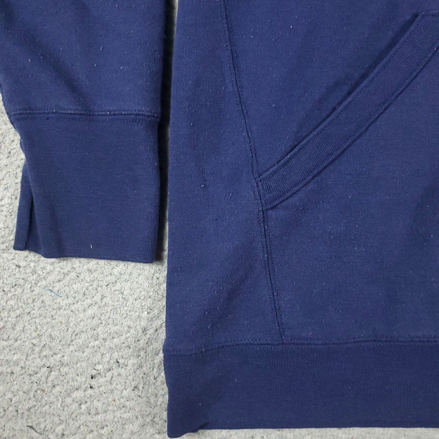 Champion Champion Hoodie Womens XL Blue Cotton Blend Pullover Sweatshirt Size XL / US 12-14 / IT 48-50 - 4 Thumbnail