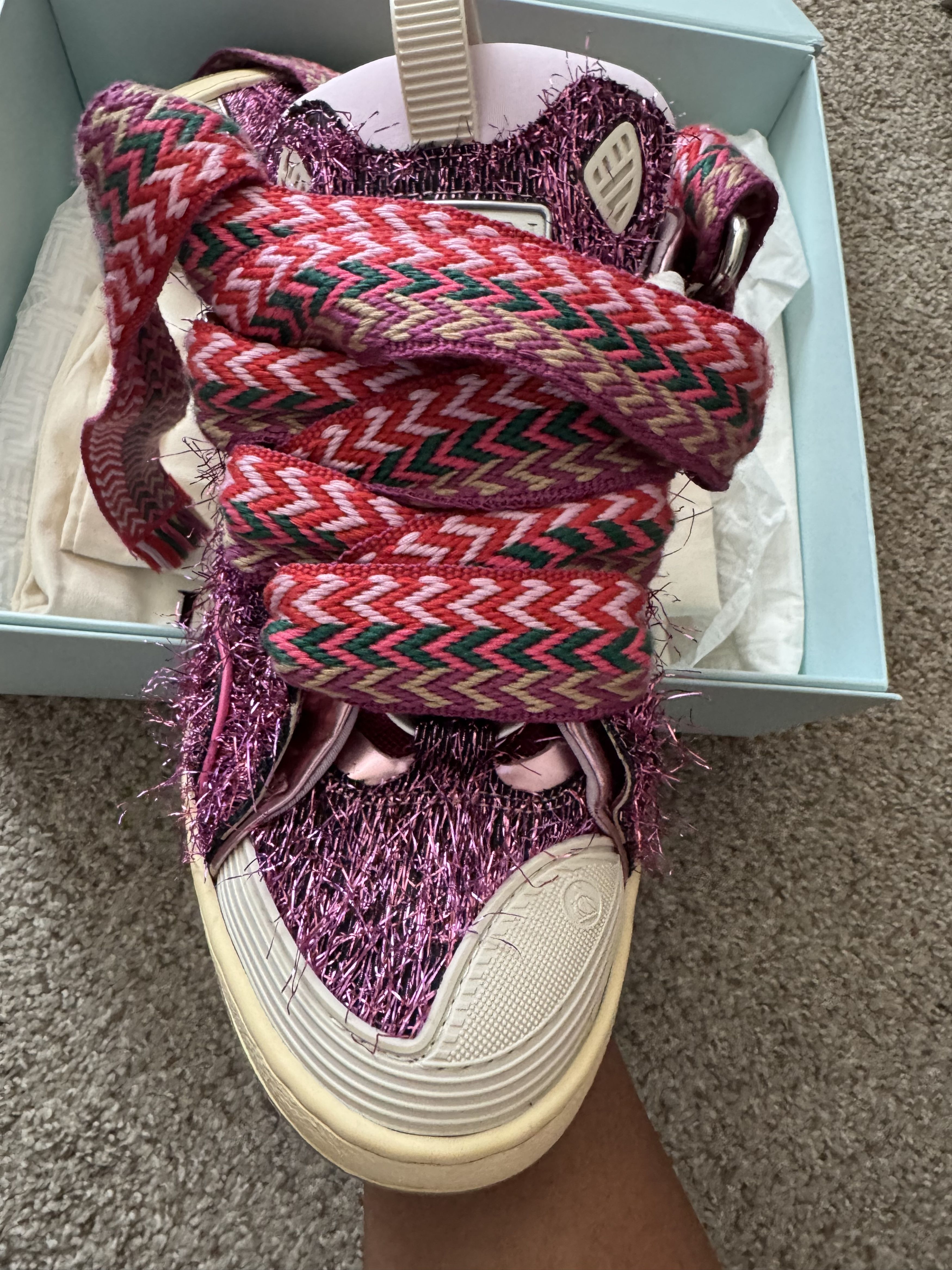 Lanvin Lanvin Curb Sneakers Size US 8.5 / IT 38.5 - 9 Thumbnail