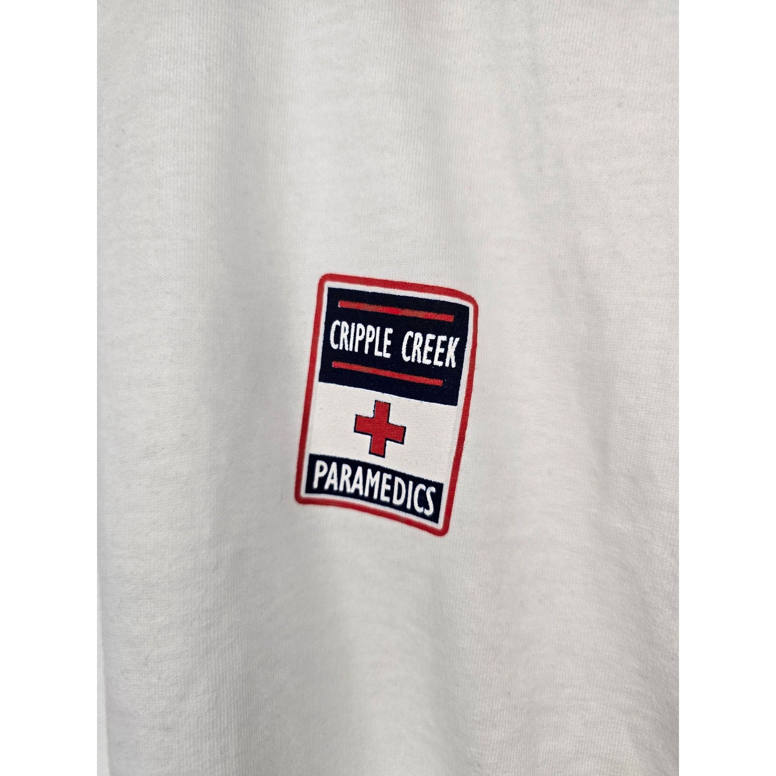 Jerzees × Vintage Paramedics EMT Cripple Creek CO First Responder Humor Tee Size US M / EU 48-50 / 2 - 2 Thumbnail