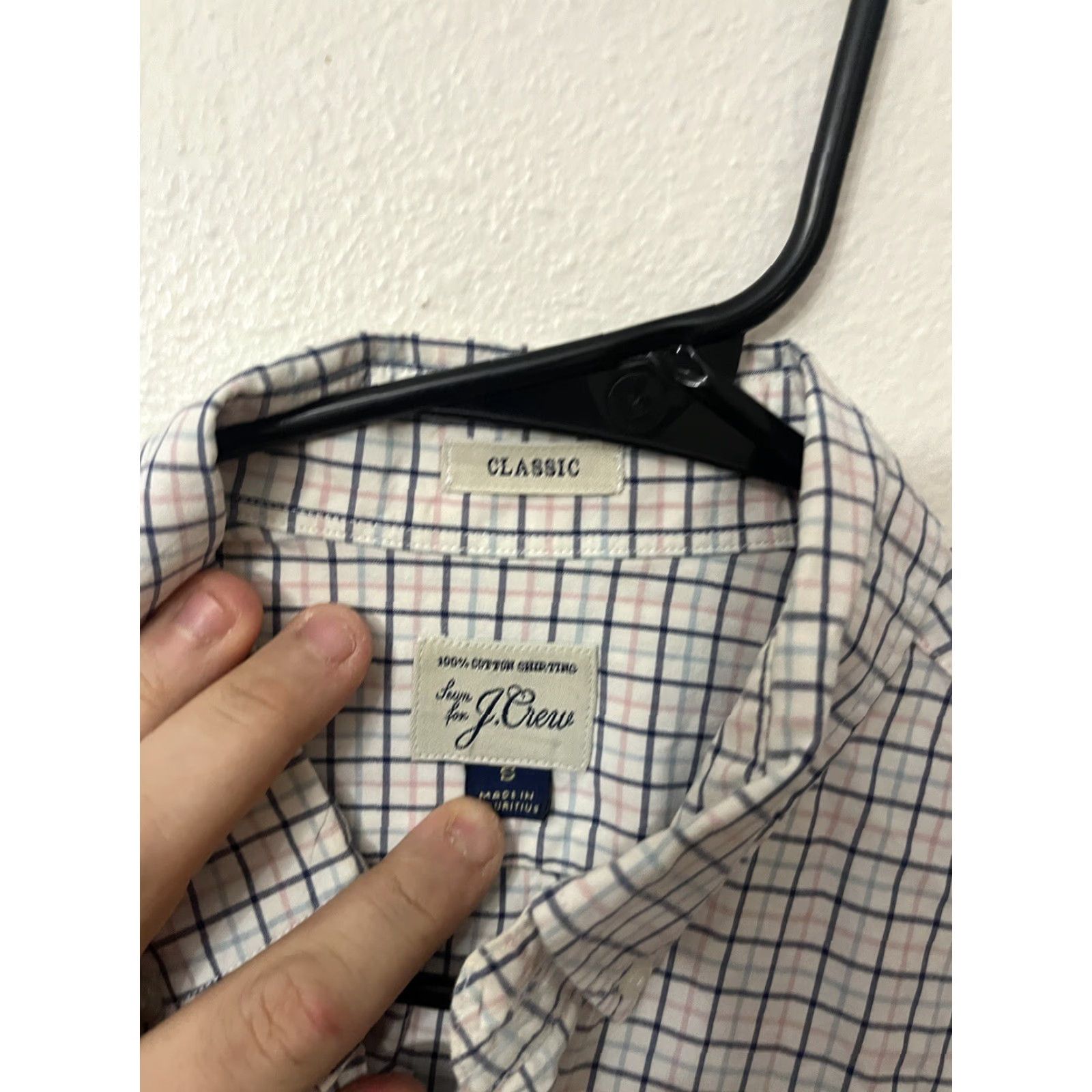 J.Crew J Crew Classic Fit Shirt Button Up Long Sleeve Mens Sz Small Gingham Multicolor Size US S / EU 44-46 / 1 - 2 Thumbnail