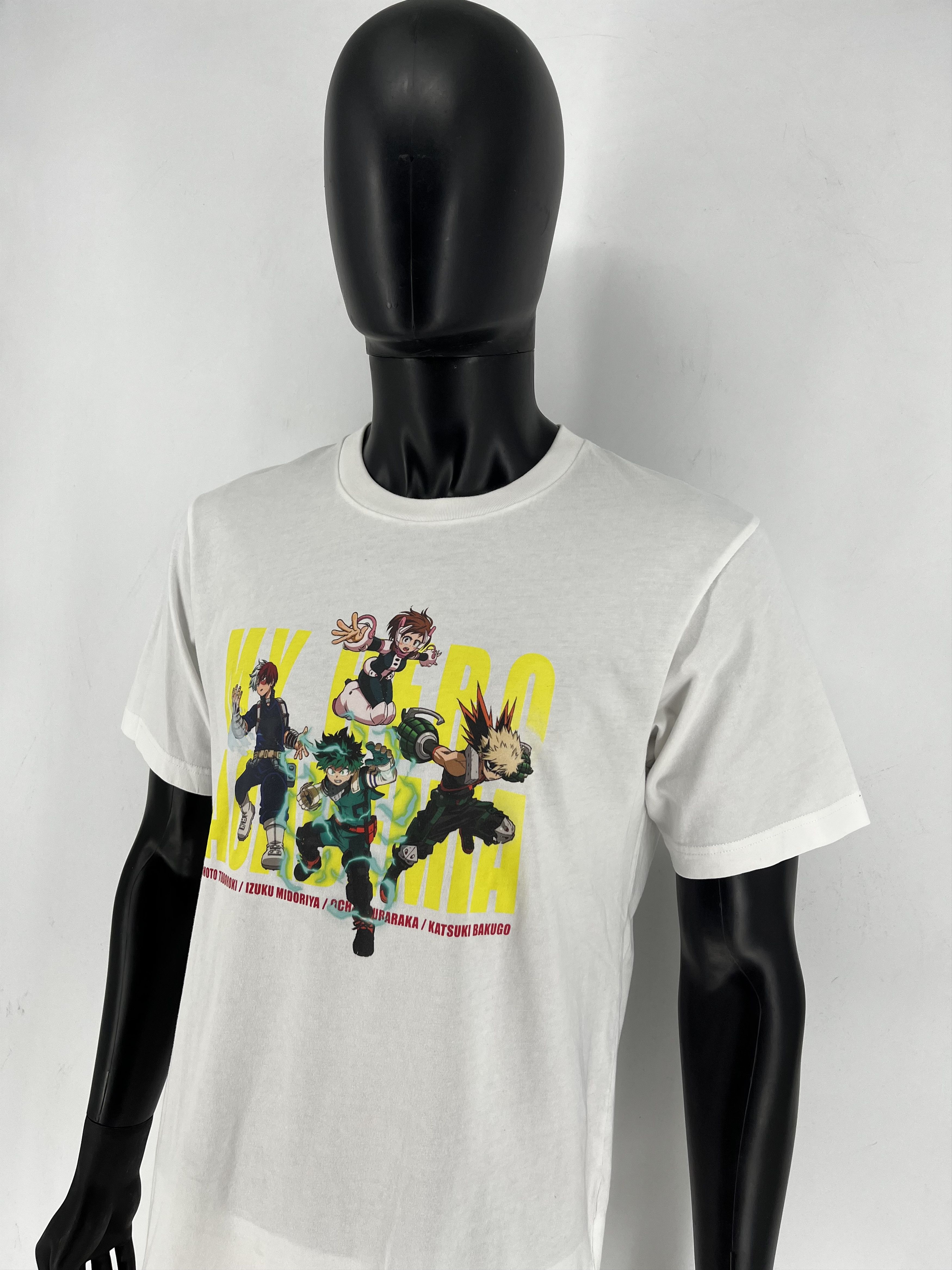 Uniqlo UT Uniqlo My Hero Academia Shirt Adult M White Deku Bakugo Size US M / EU 48-50 / 2 - 5 Thumbnail