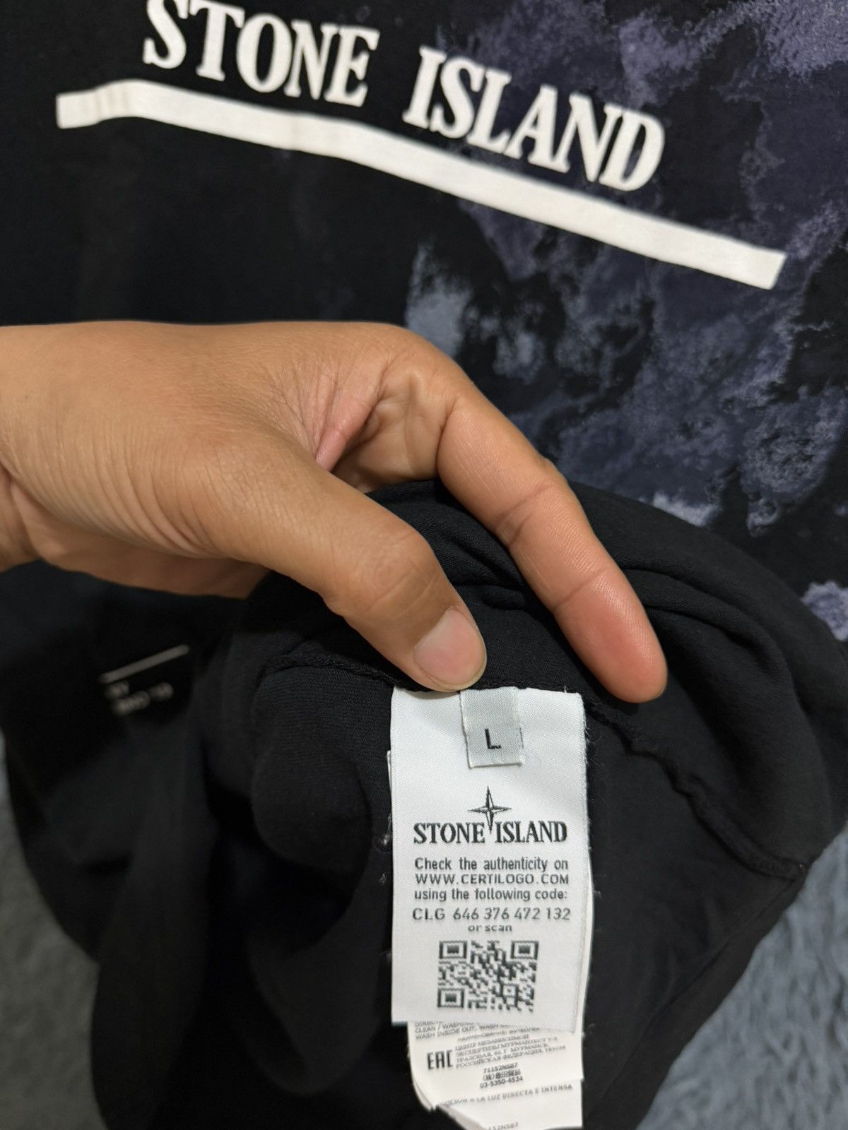 Stone Island STONE ISLAND Size US L / EU 52-54 / 3 - 7 Thumbnail