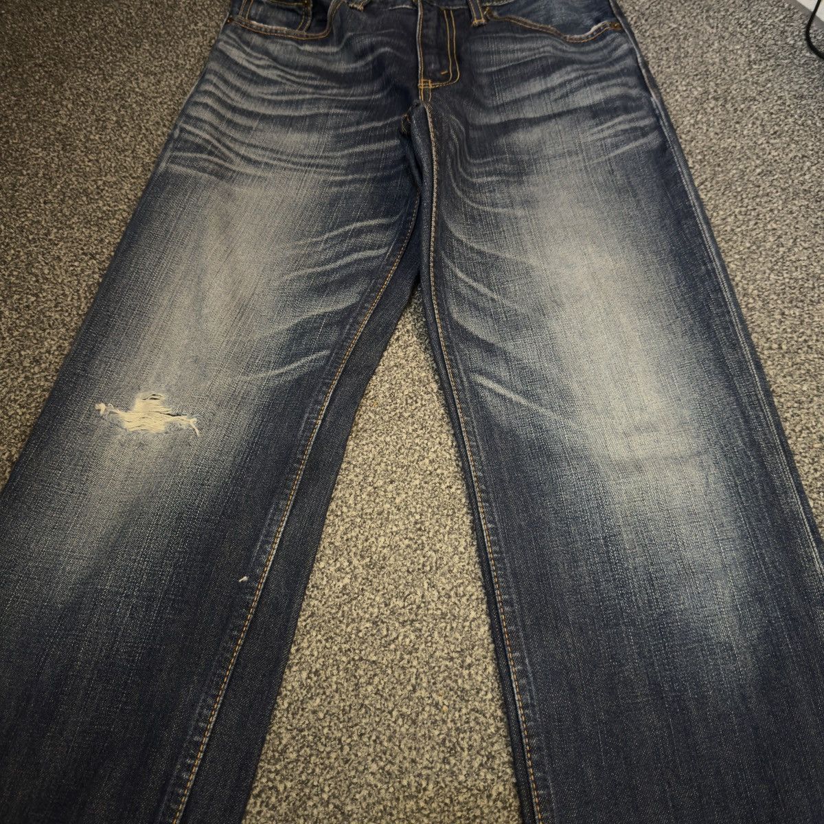 If Six Was Nine Vintage 90s Levis 702 Aging Distressed Denim W30 Size US 30 / EU 46 - 4 Thumbnail