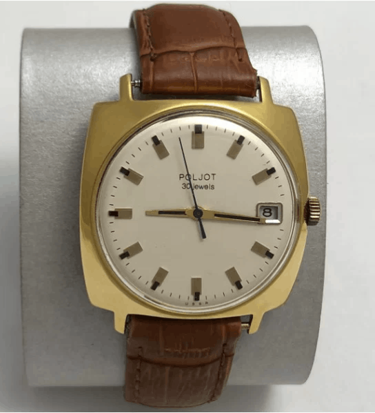 Vintage Vintage soviet 1st MChZ Men's wristwatch Poljot USSR Size ONE SIZE - 3 Thumbnail