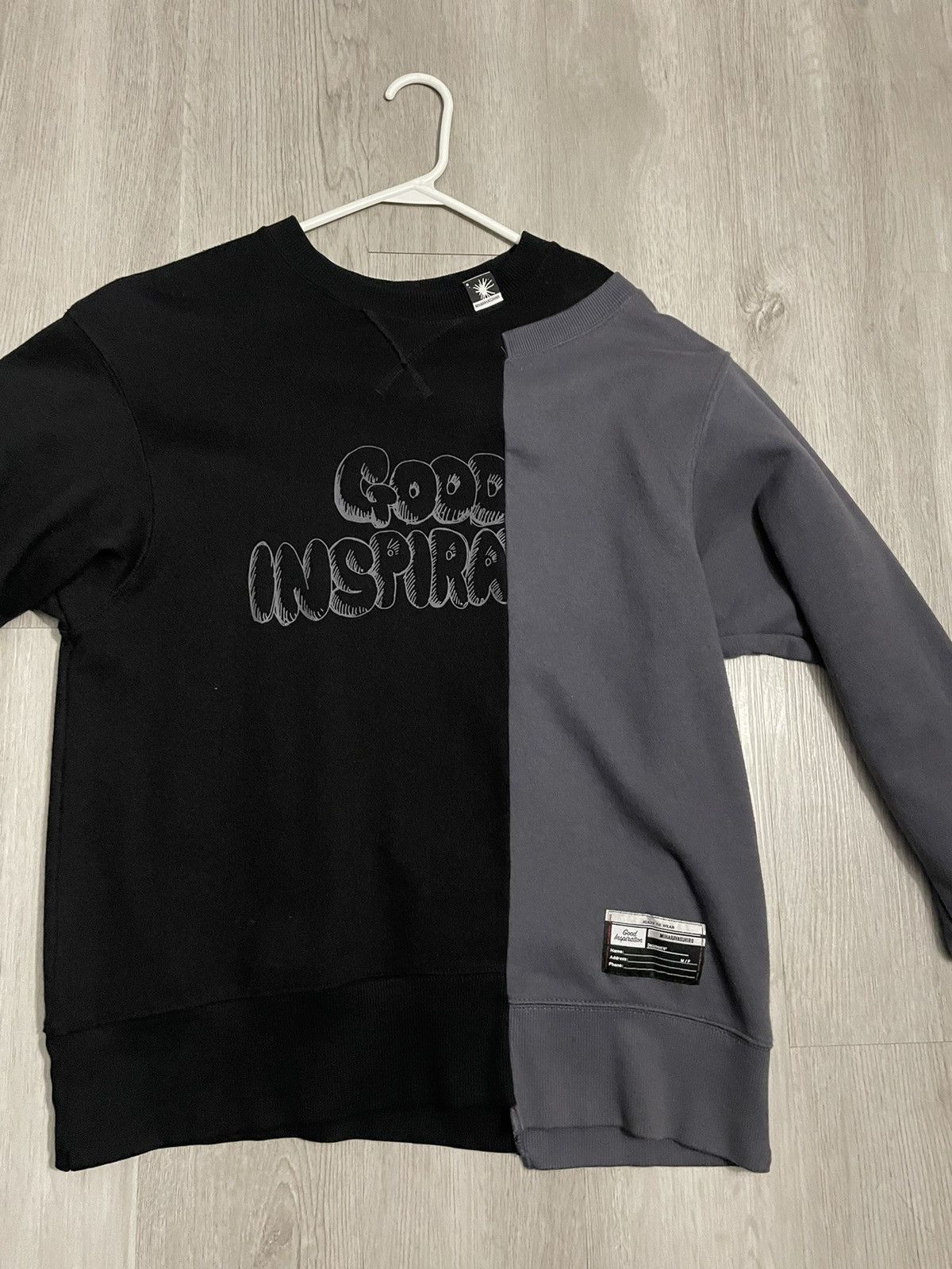 Maison MIHARA YASUHIRO Miharayasuhiro ‘Good Inspiration’ sweater Size US M / EU 48-50 / 2 - 1 Thumbnail