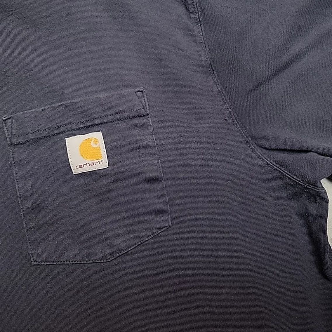 Carhartt VINTAGE Carhartt Shirt Men XLT Gray Loose Fit Crewneck Short Sleeve Pocket Work Tee Size US XL / EU 56 / 4 - 6 Thumbnail