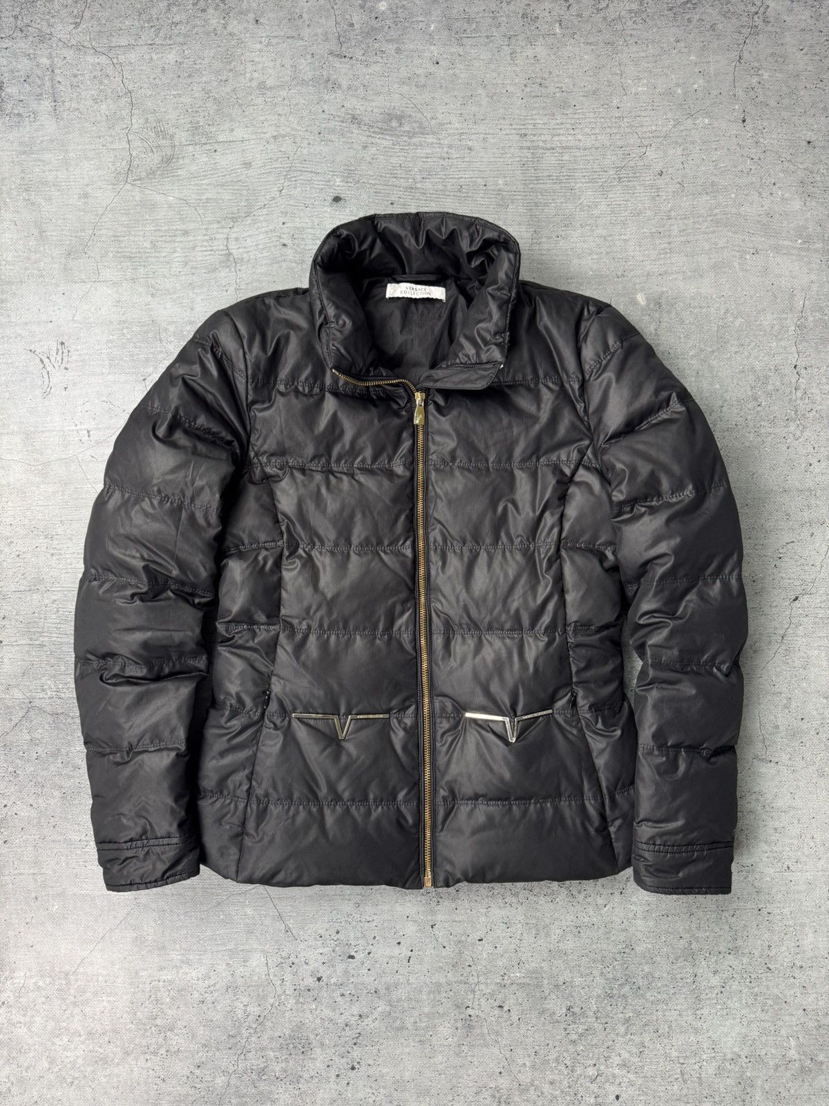 Versace Versace Collection Italy 🇮🇹 Puffer Down Jacket Women Size 44 Size M / US 6-8 / IT 42-44 - 1 Thumbnail