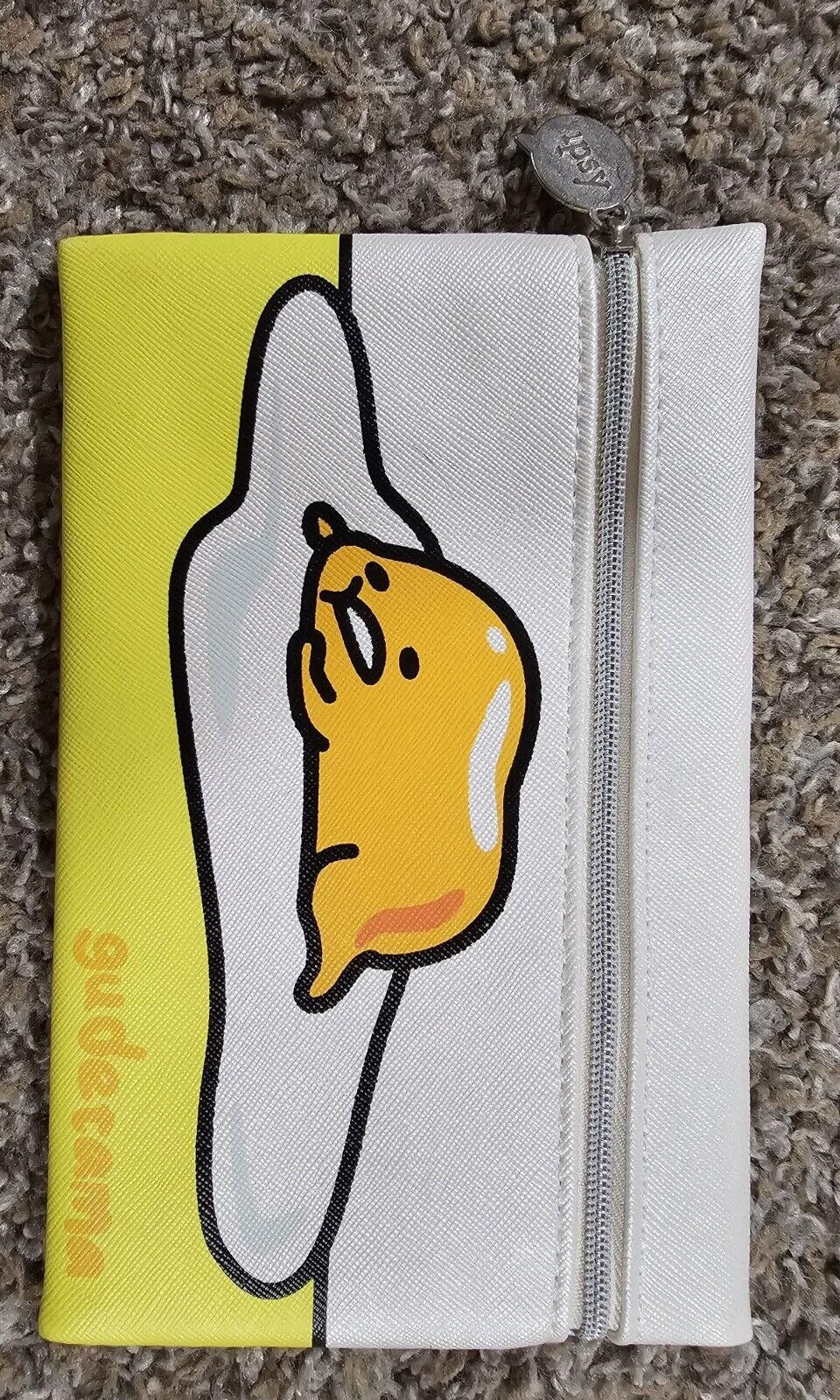Designer Ipsy Gudetama the Lazy Egg by Sanrio Zippered Makeup Bag Size ONE SIZE - 1 Thumbnail