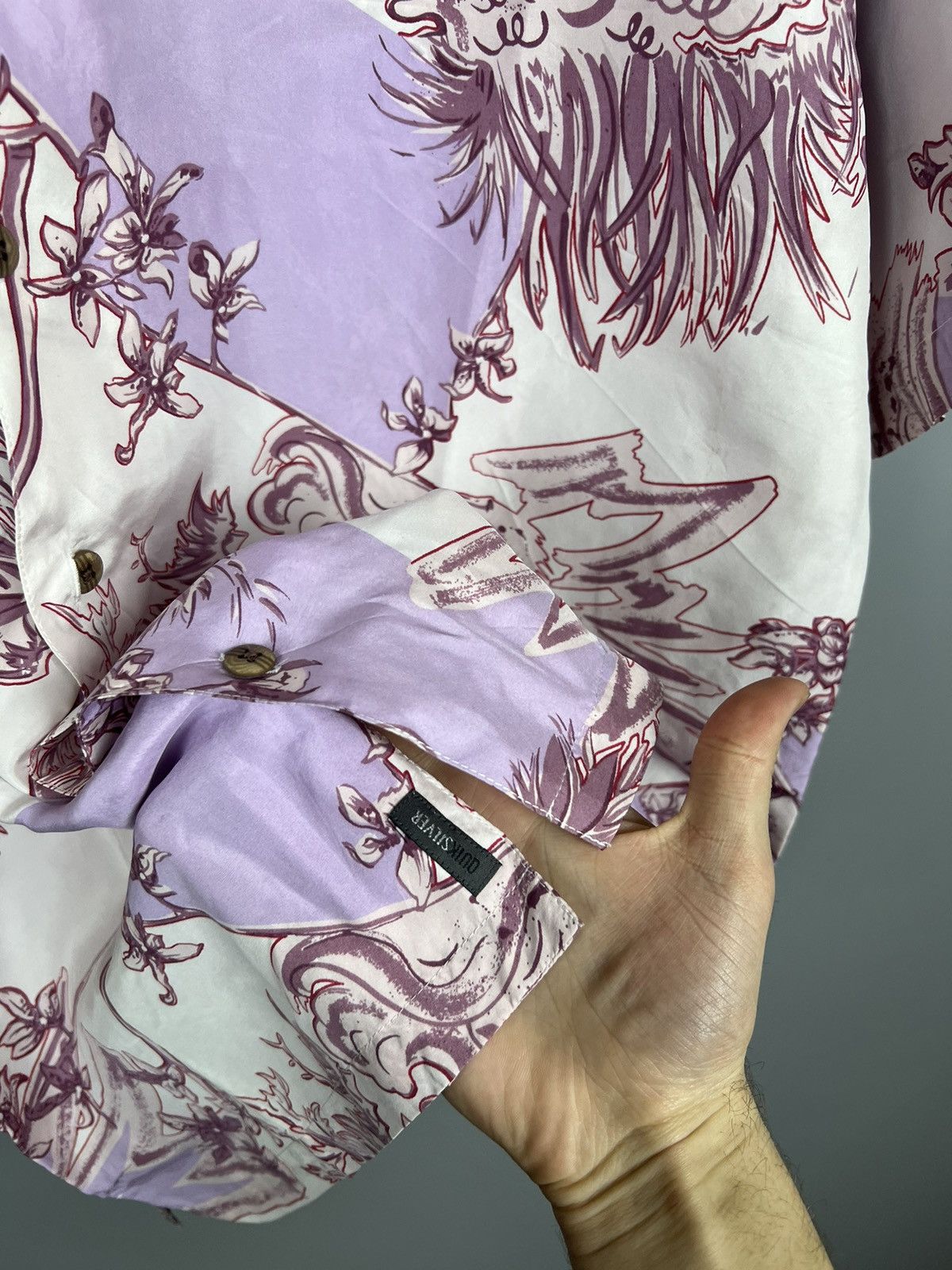 Quiksilver Quicksilver Hawaiian silk shirt button up floral print Rare Size US L / EU 52-54 / 3 - 7 Thumbnail