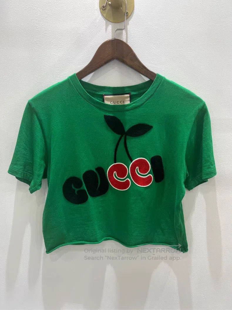 Gucci Cherry printed short sleeves