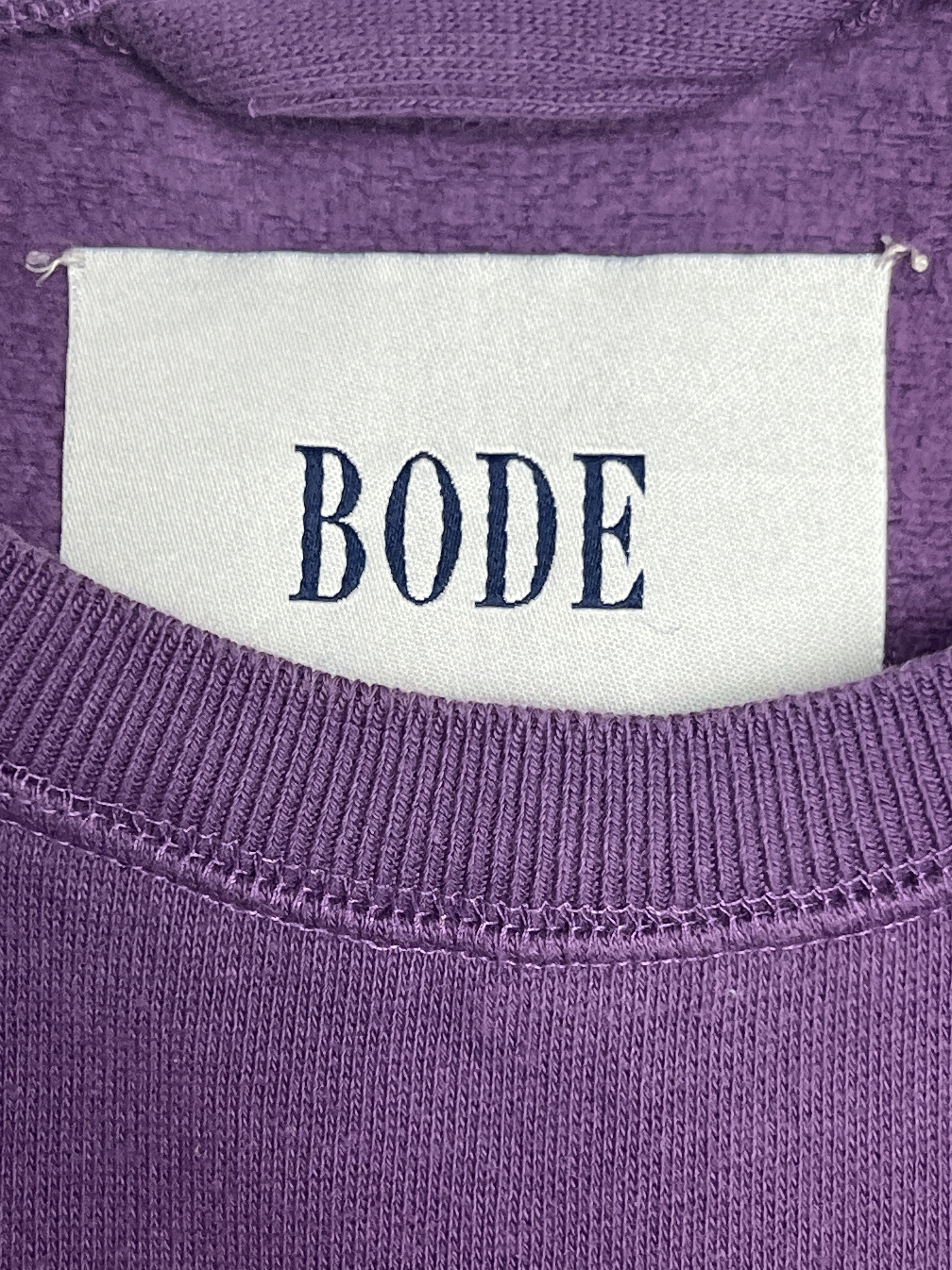 Bode Rickrack Embroidered Logo Namesake Sweatshirt Size US S / EU 44-46 / 1 - 7 Thumbnail