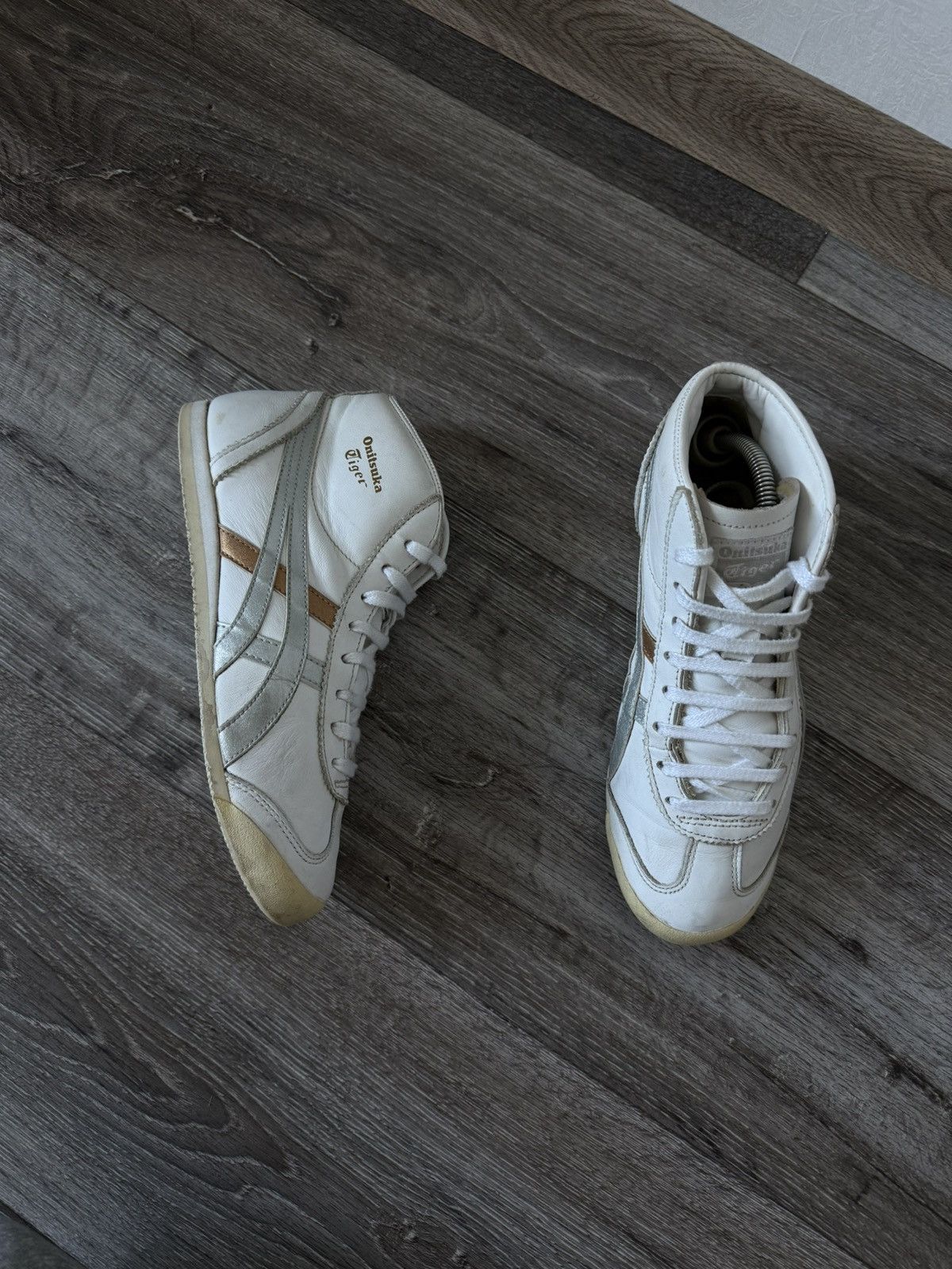 Asics Asics Onitsuka Tiger High Tokyo Vintage Leather SneakerShoes Size US 5 / IT 35 - 3 Thumbnail