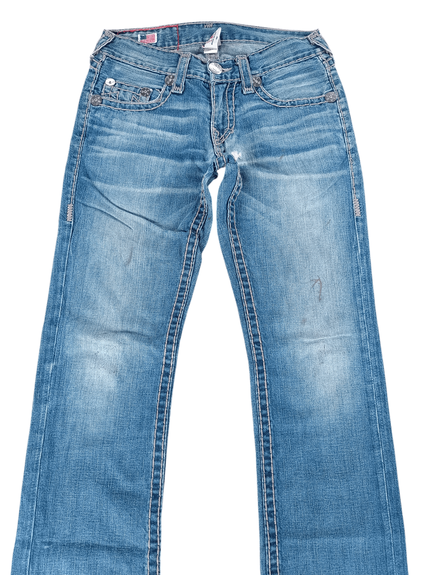 True Religion Bobby Super T Distressed Jeans