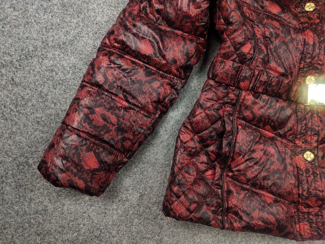 Rocawear Vintage Rocawear Y2K Style red pattern Fur Hoodie Jacket LGB Size L / US 10 / IT 46 - 6 Thumbnail