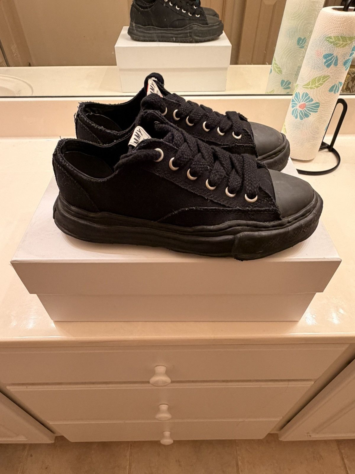 Maison Mihara Yasuhiro Peterson OG Sole Canvas Low