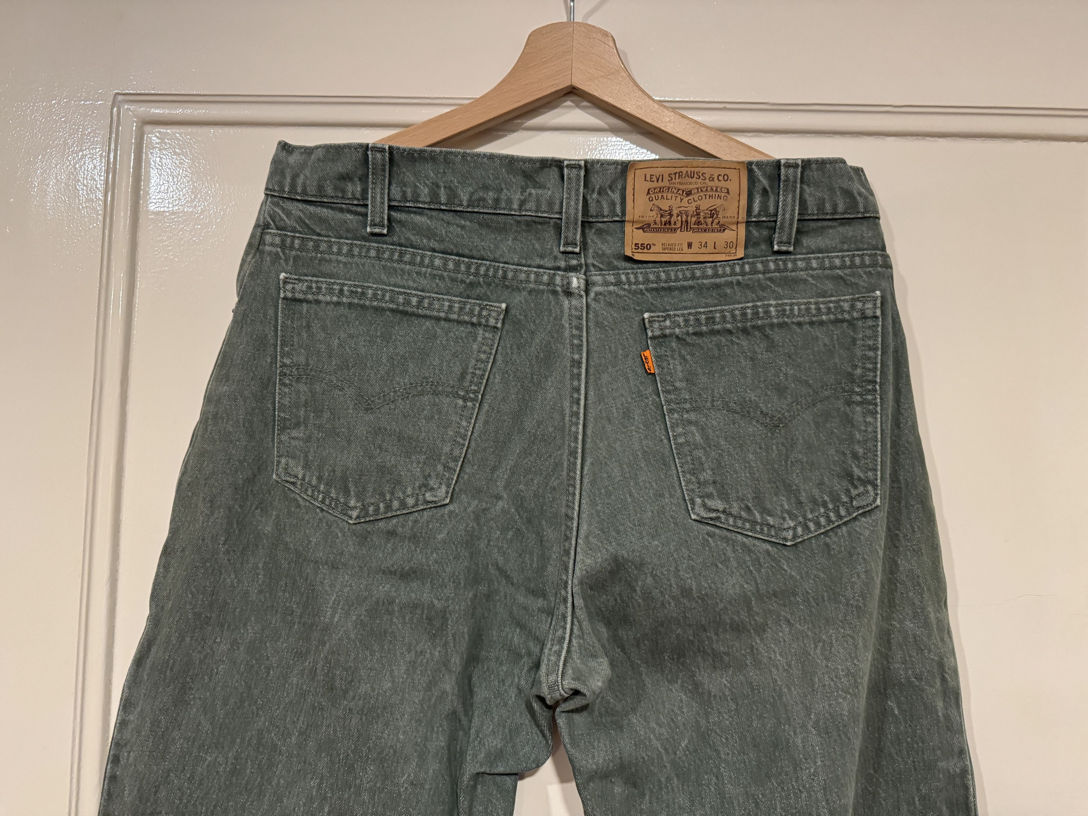 Levi's Levi's 550 vintage green W34 L30 Size US 34 / EU 50 - 6 Thumbnail