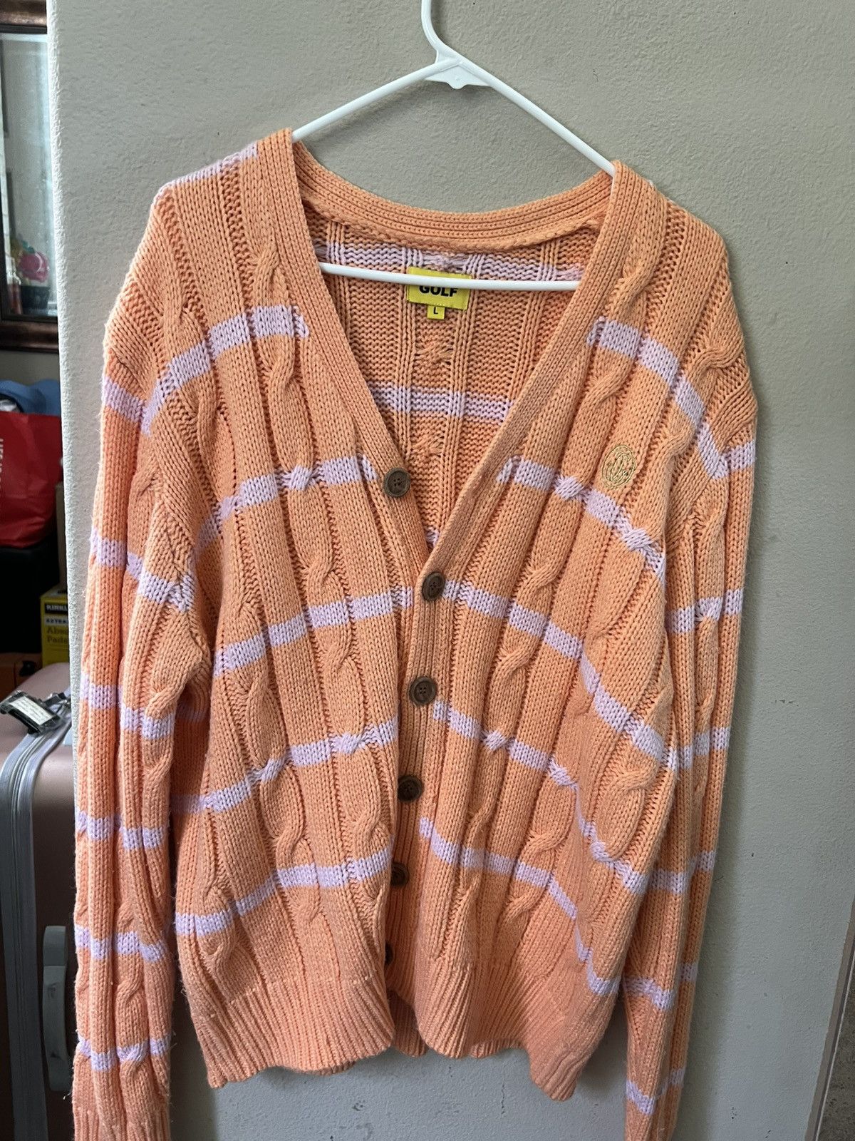 トップス STRIPED MOHAIR CARDIGAN by GOLF WANG Golf Wang Cardigan | Grailed
