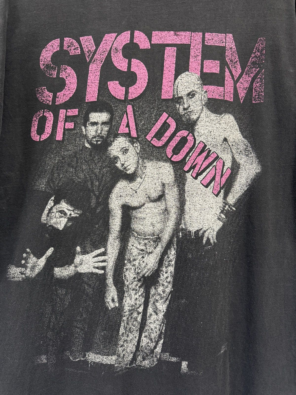 Band Tees Vintage System Of A Down Cartoon Shirt Size US L / EU 52-54 / 3 - 9 Thumbnail