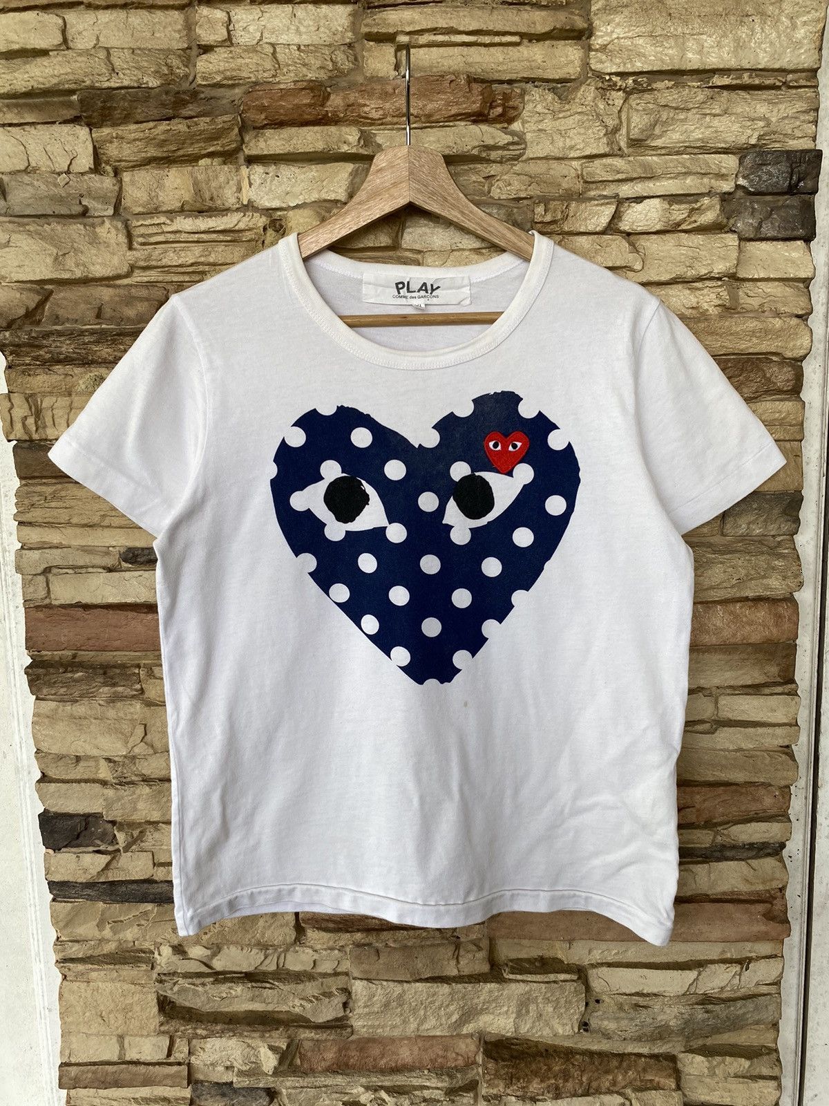 Rare Vintage Comme Des Garcons Play Tees