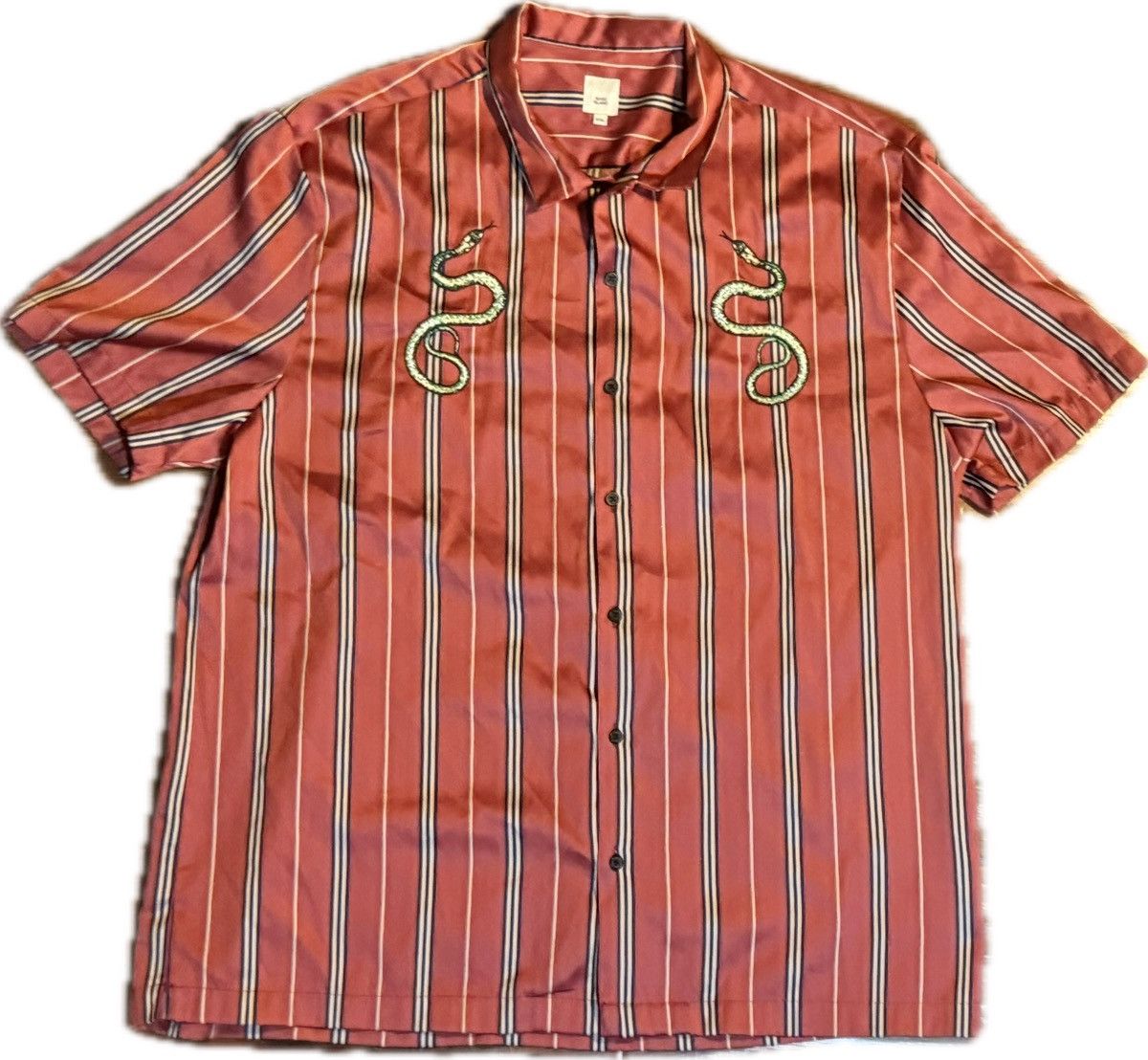 Other Red vintage snake bowling shirt Size US L / EU 52-54 / 3 - 2 Thumbnail