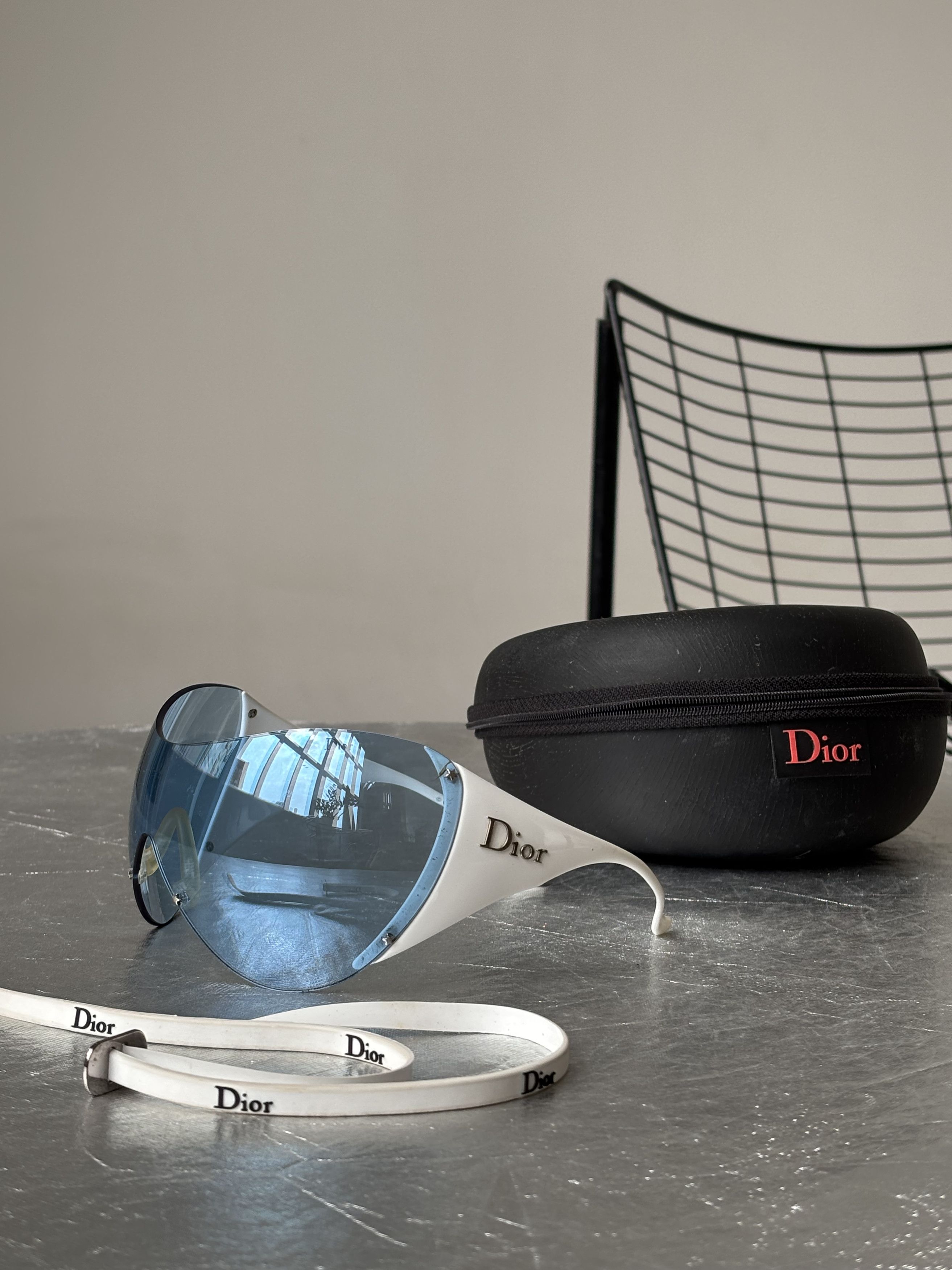 Dior ⚡️ Christian Dior Sunglasses Ski 1 Shield Mask Sport Vintage Size ONE SIZE - 7 Thumbnail