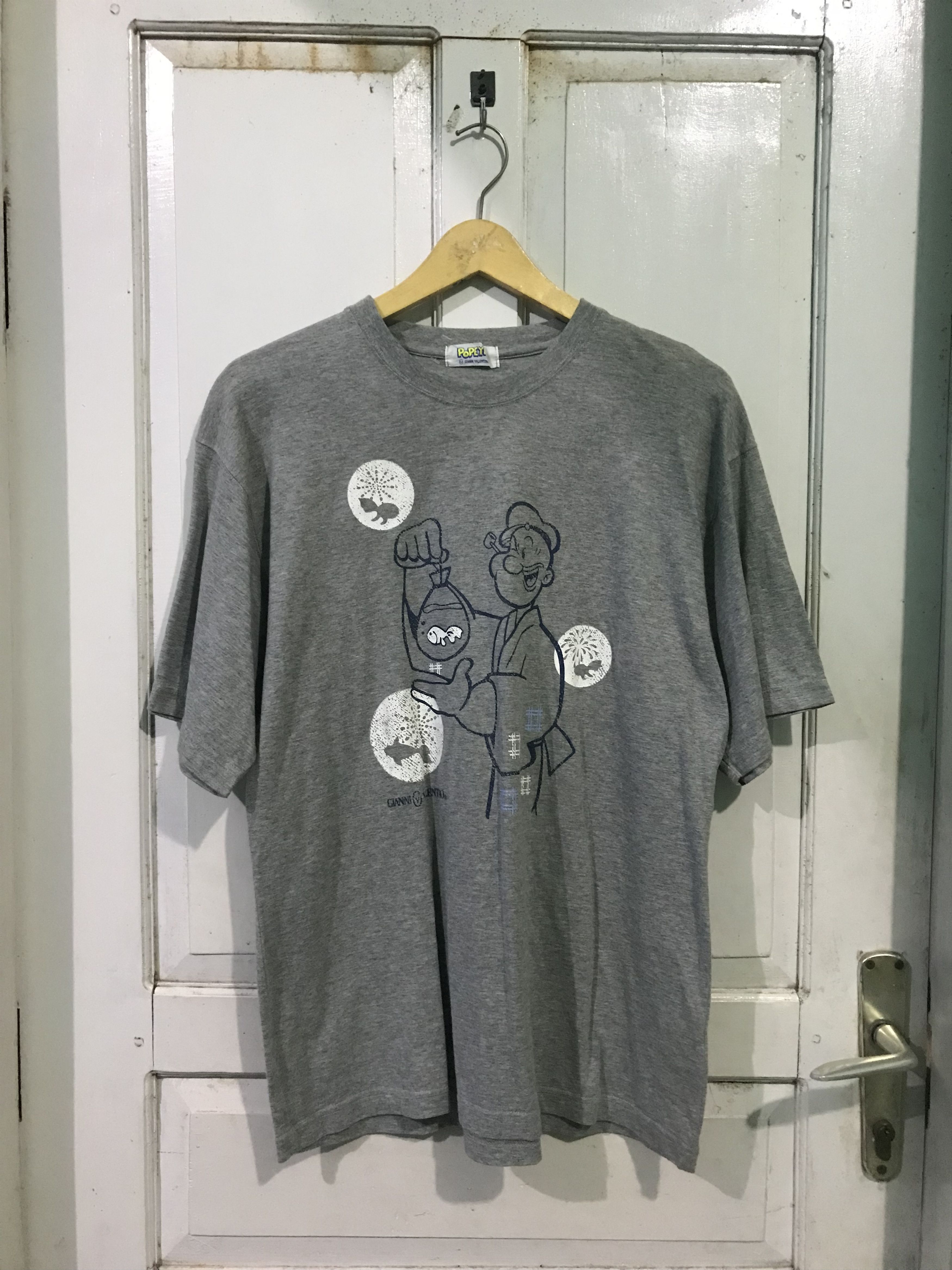 Vintage ‼️RARE VINTAGE‼️ GIANNI VALENTINO X POPEYE THE SAILORMAN Size US M / EU 48-50 / 2 - 1 Thumbnail