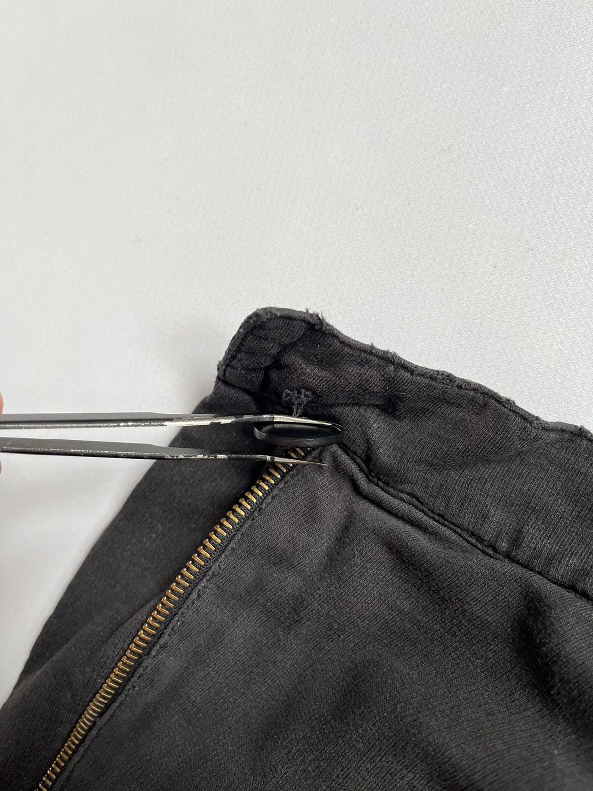 Black Label × Rundholz × Yohji Yamamoto RUNDHOLZ Black Label Unisex Distressed Wide Leg Trousers Size 36" / US 14 / IT 50 - 9 Thumbnail