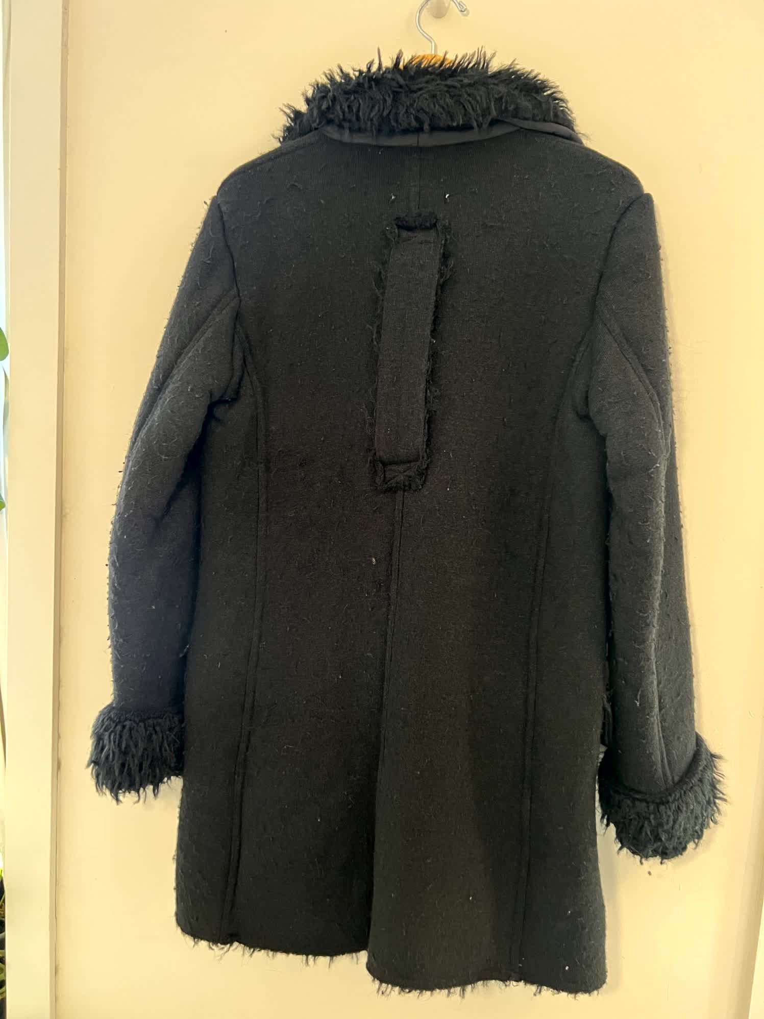 Jean Paul Gaultier Gaultier Jean's Reversible Double-Breasted Faux Fur Coat Size US S / EU 44-46 / 1 - 2 Thumbnail