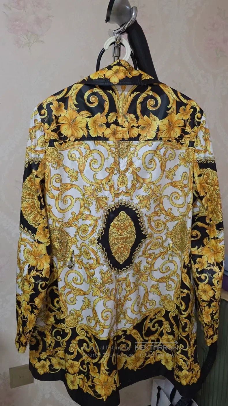Versace Versace Trench coat Size US L / EU 52-54 / 3 - 2 Thumbnail