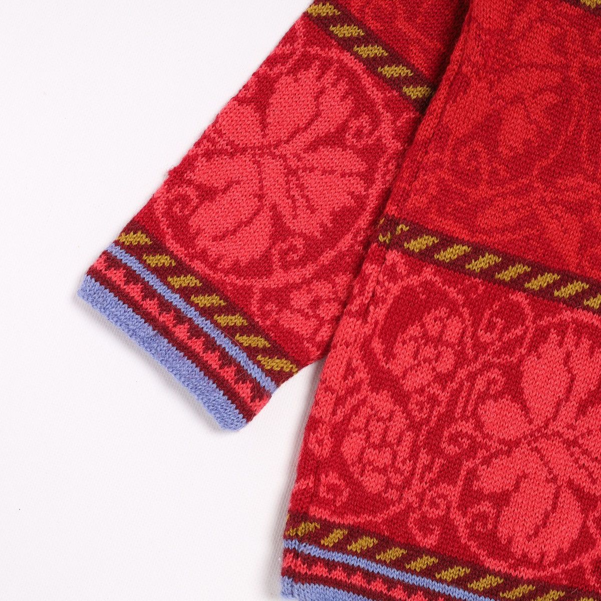 Other Oleana Norway Nordic Wool Red Sweater Knit Size S / US 4 / IT 40 - 14 Thumbnail