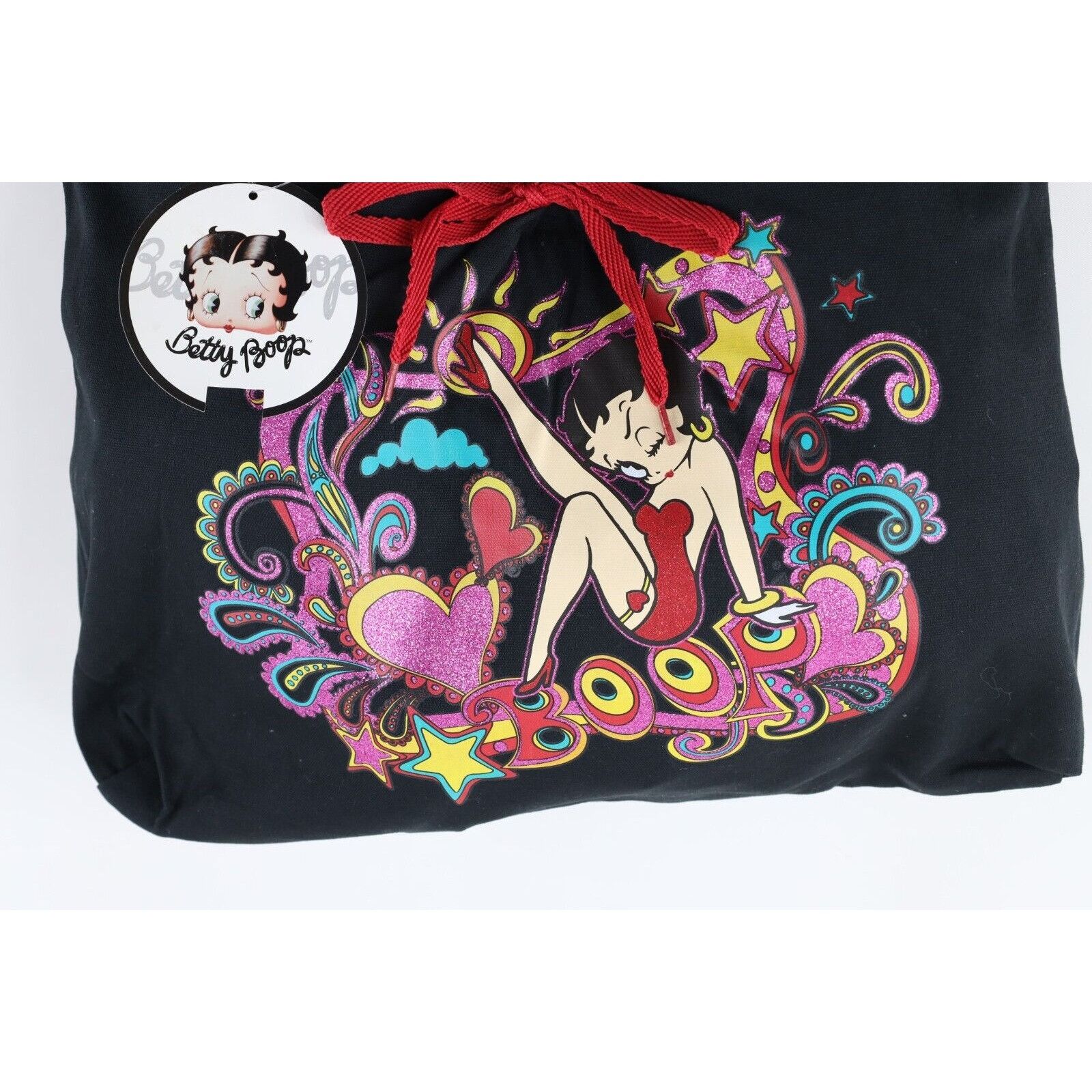 Vintage Deadstock Vintage Y2K Betty Boop Spell Out Flower Tote Bag Size ONE SIZE - 3 Thumbnail