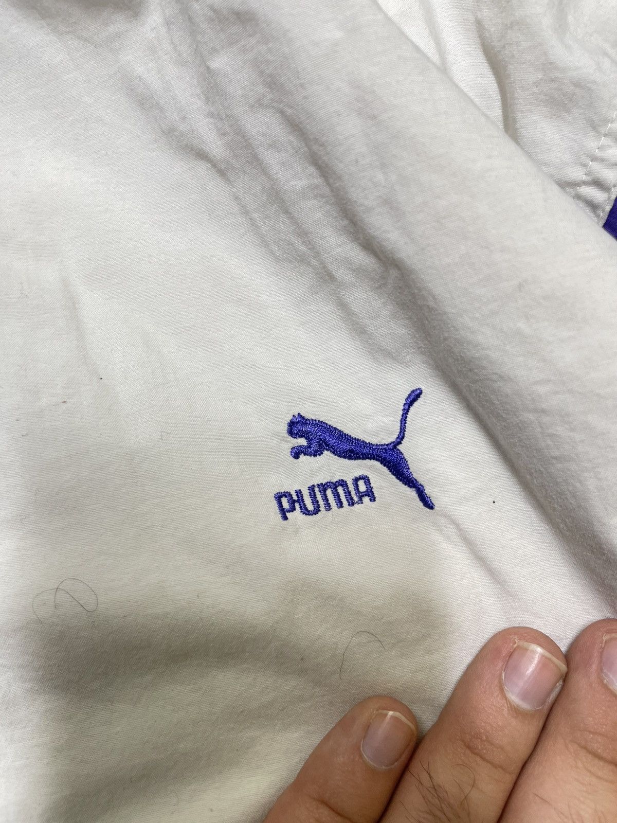 Puma × Vintage Vintage Puma Windbreaker — Davis Cup Edition Size US L / EU 52-54 / 3 - 8 Thumbnail