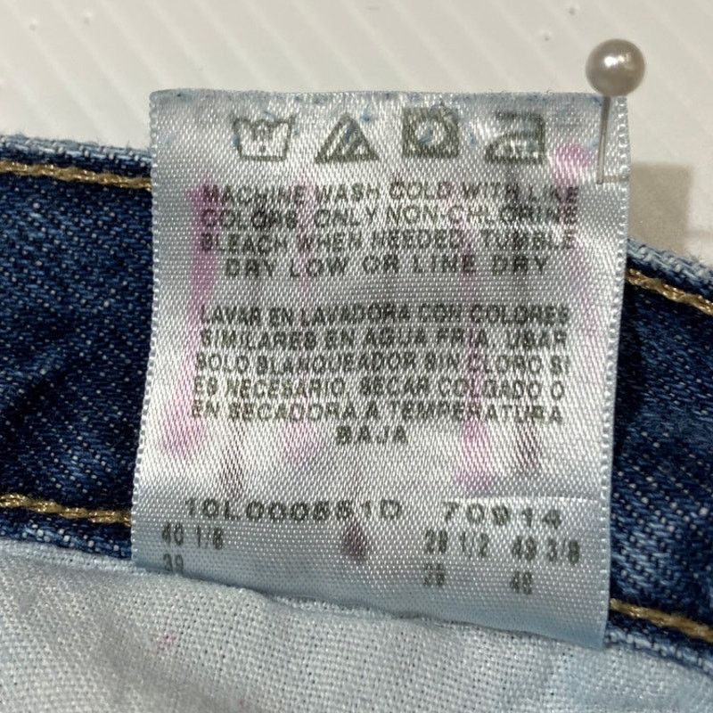 Wrangler Wrangler Blue Dark Wash Straight Leg Jeans Men 38 x 29 Size US 38 / EU 54 - 5 Thumbnail
