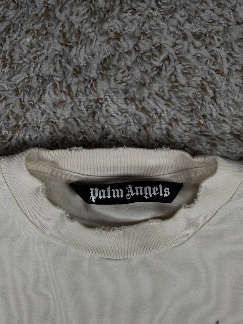 Palm Angels Palm Angels Men’s Palm and Skull White T-Shirt Size US S / EU 44-46 / 1 - 8 Thumbnail
