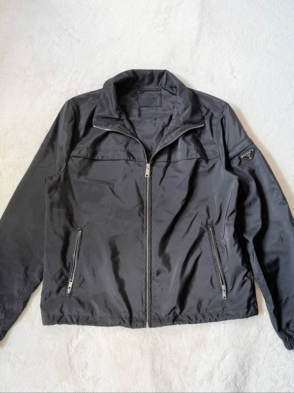 Prada Prada Logo Nylon Light Jacket Size L Size US L / EU 52-54 / 3 - 1 Thumbnail