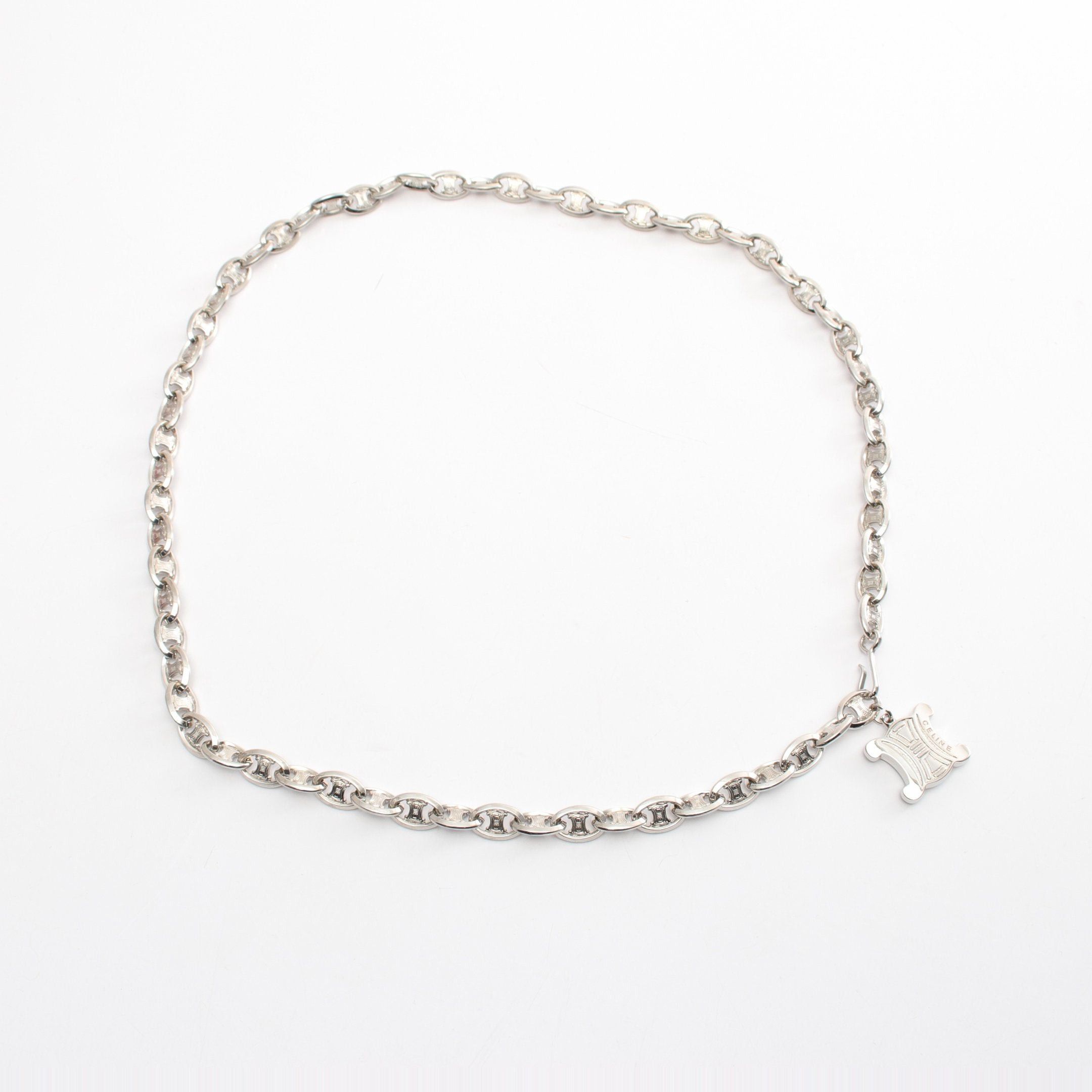 Celine Celine Macadam Chain Belt Silver Size ONE SIZE - 1 Thumbnail