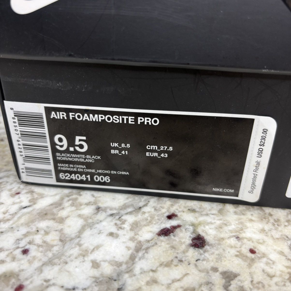 Nike Size 9.5 - Nike Foamposite Pro 2016 Dr. Doom CLEAN OG ALL Size US 9.5 / EU 42-43 - 18 Thumbnail